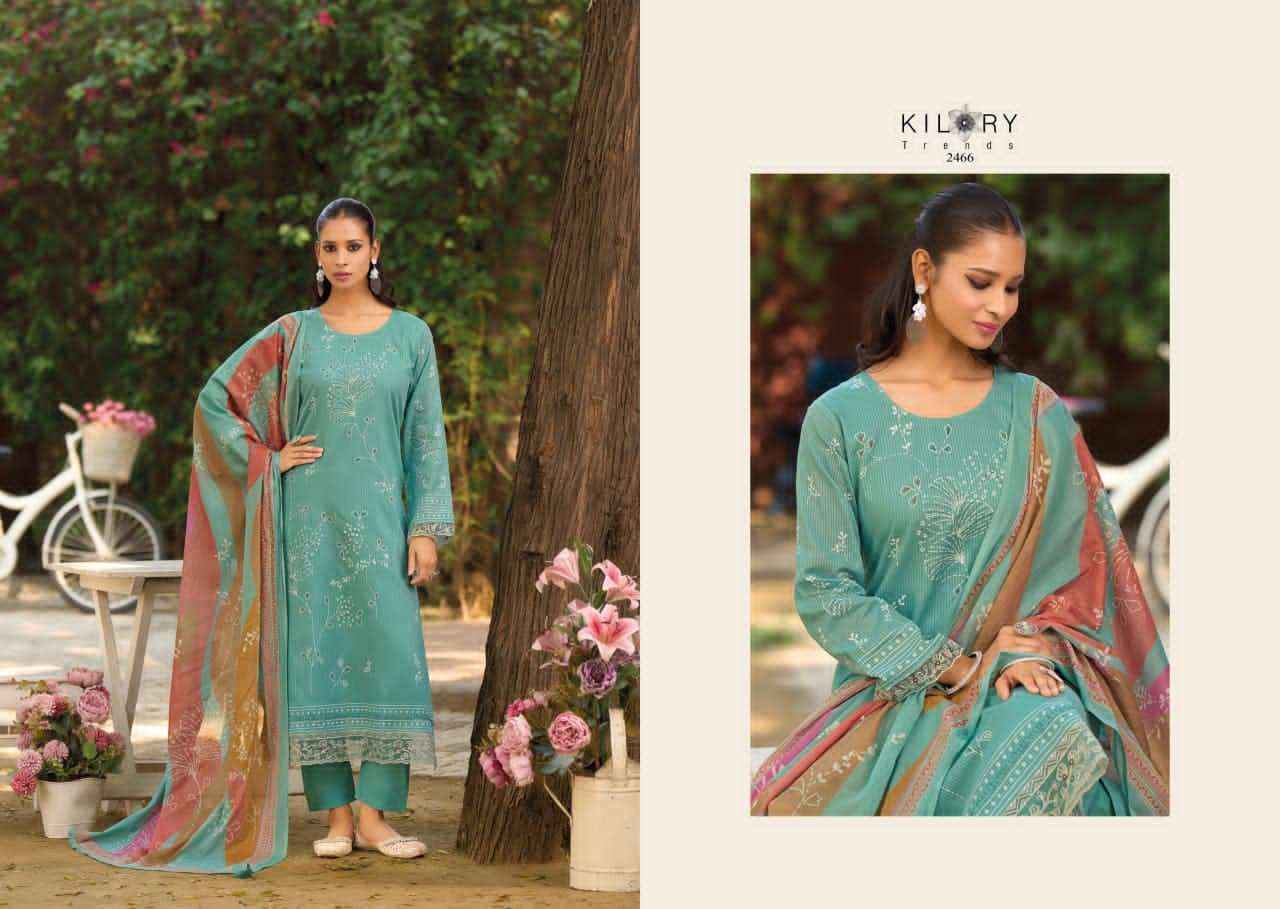 Kilory Trends Noosh Lawn cotton Dress Material Wholesale Supplier ( 6 Pcs Catalogue )