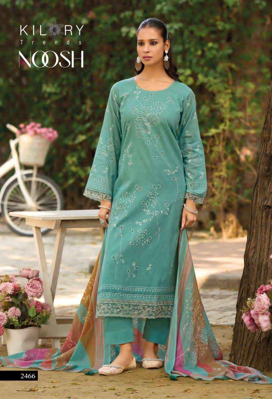 Kilory Trends Noosh Lawn cotton Dress Material Wholesale Supplier ( 6 Pcs Catalogue )