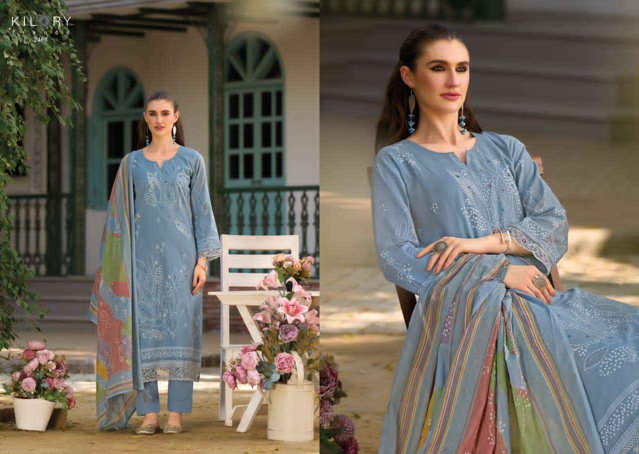 Kilory Trends Noosh Lawn cotton Dress Material Wholesale Supplier ( 6 Pcs Catalogue )