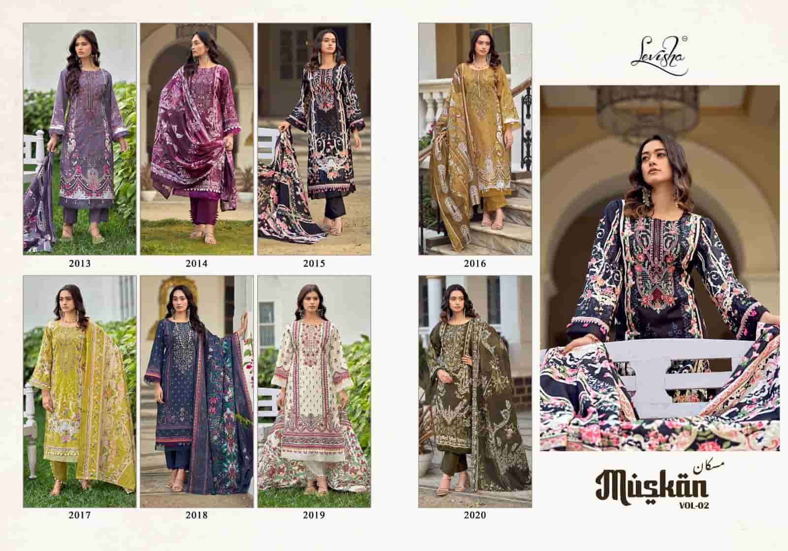 Levisha Muskan Vol 2 Exclusive Designs Cotton Dress Collection ( 8 Pcs Catalog )