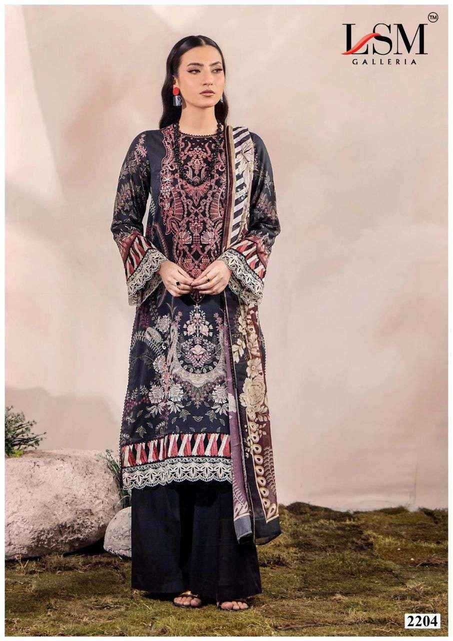Lsm Parian Dream Vol 22 Lawn Cotton Dress Material Pakistani Suits Wholesale ( 6 Pcs Catalogue )