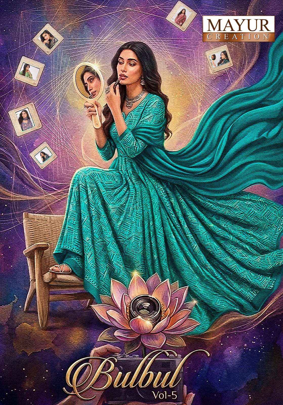 Mayur Creation Bulbul Vol 5 Pure Cotton Salwar Suits Wholesale Price ( 10 Pcs Catalogue )