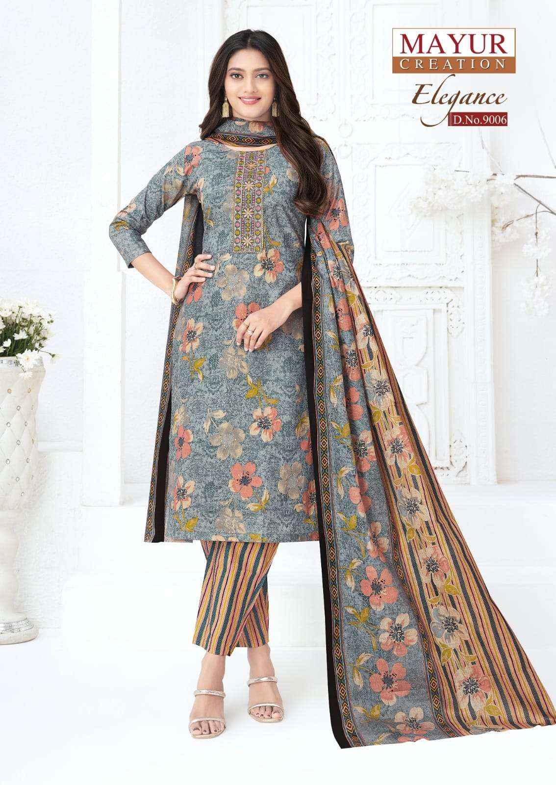 Mayur Creation Elegance Vol 9 Cotton Ready Made Suits Wholesale Price ( 10 Pcs Catalogue )