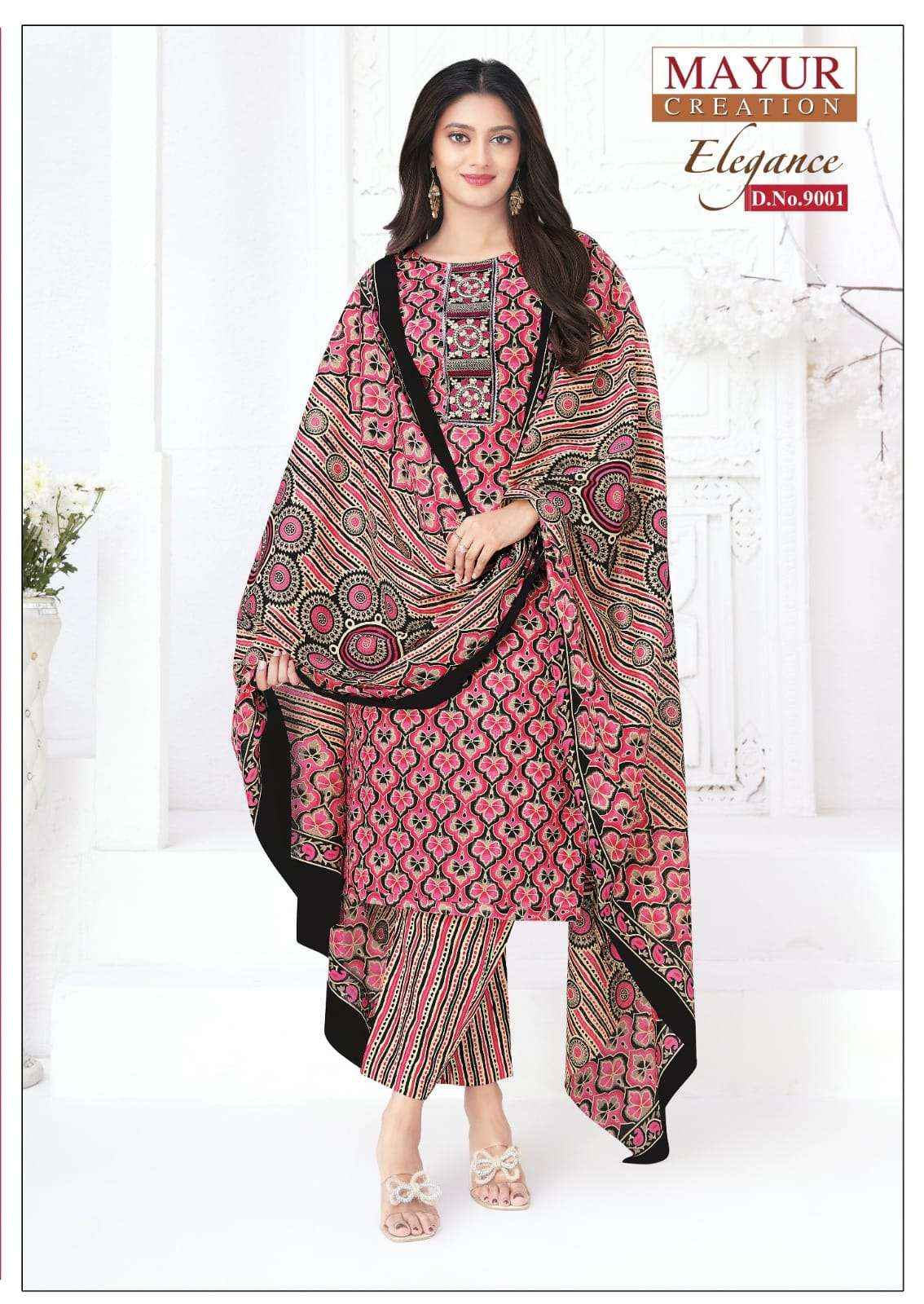 Mayur Creation Elegance Vol 9 Cotton Ready Made Suits Wholesale Price ( 10 Pcs Catalogue )