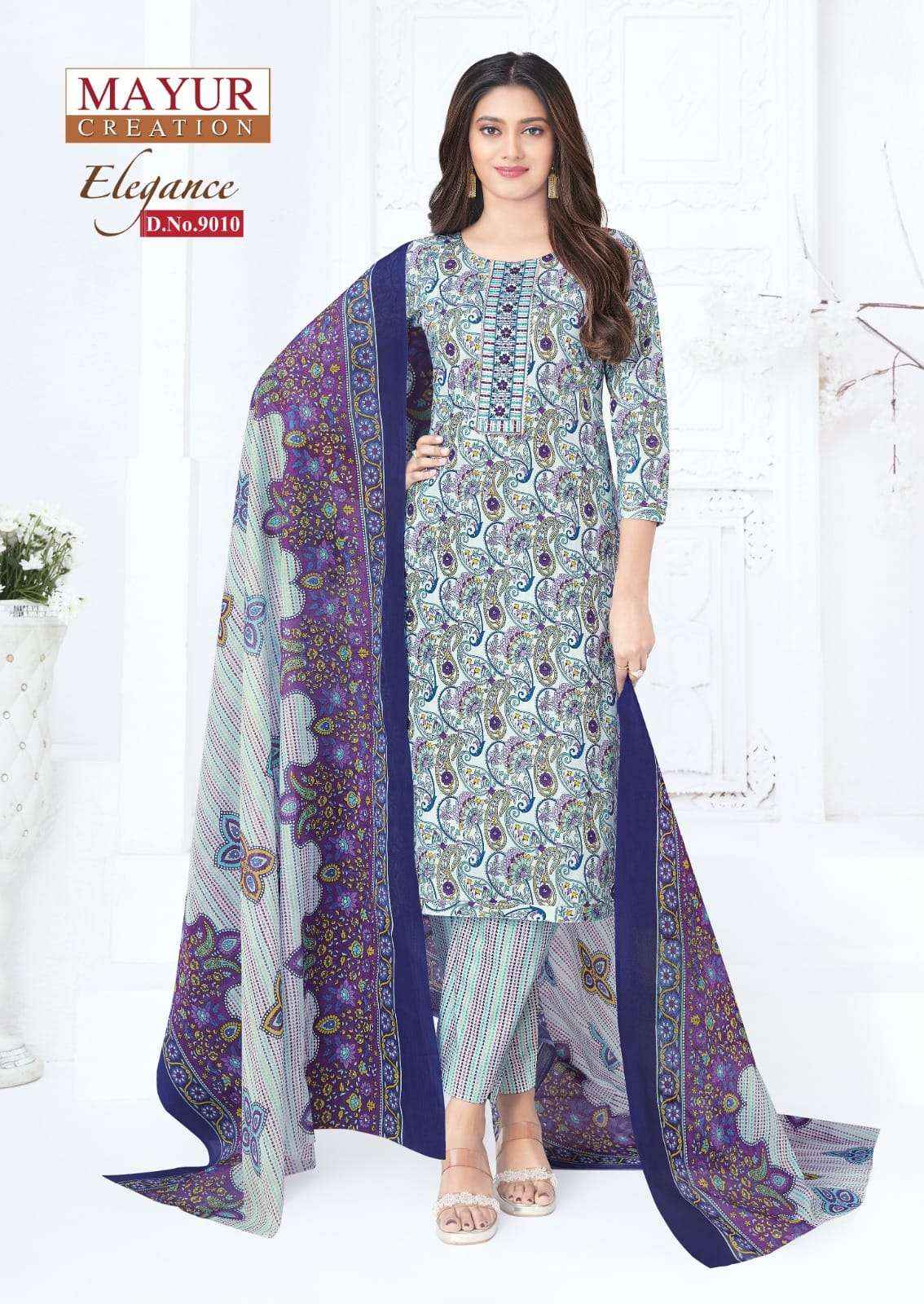 Mayur Creation Elegance Vol 9 Cotton Ready Made Suits Wholesale Price ( 10 Pcs Catalogue )