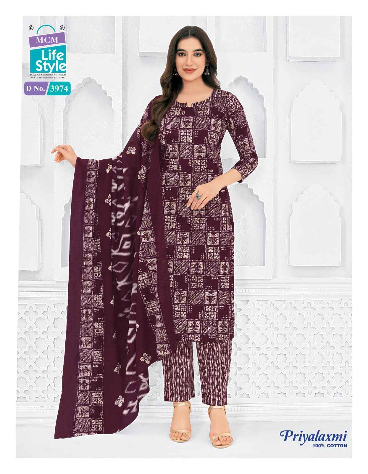 MCM Lifestyle Priyalaxmi Vol 39 Pure Cotton Readymade Suits ( 20 pcs Catalogue )
