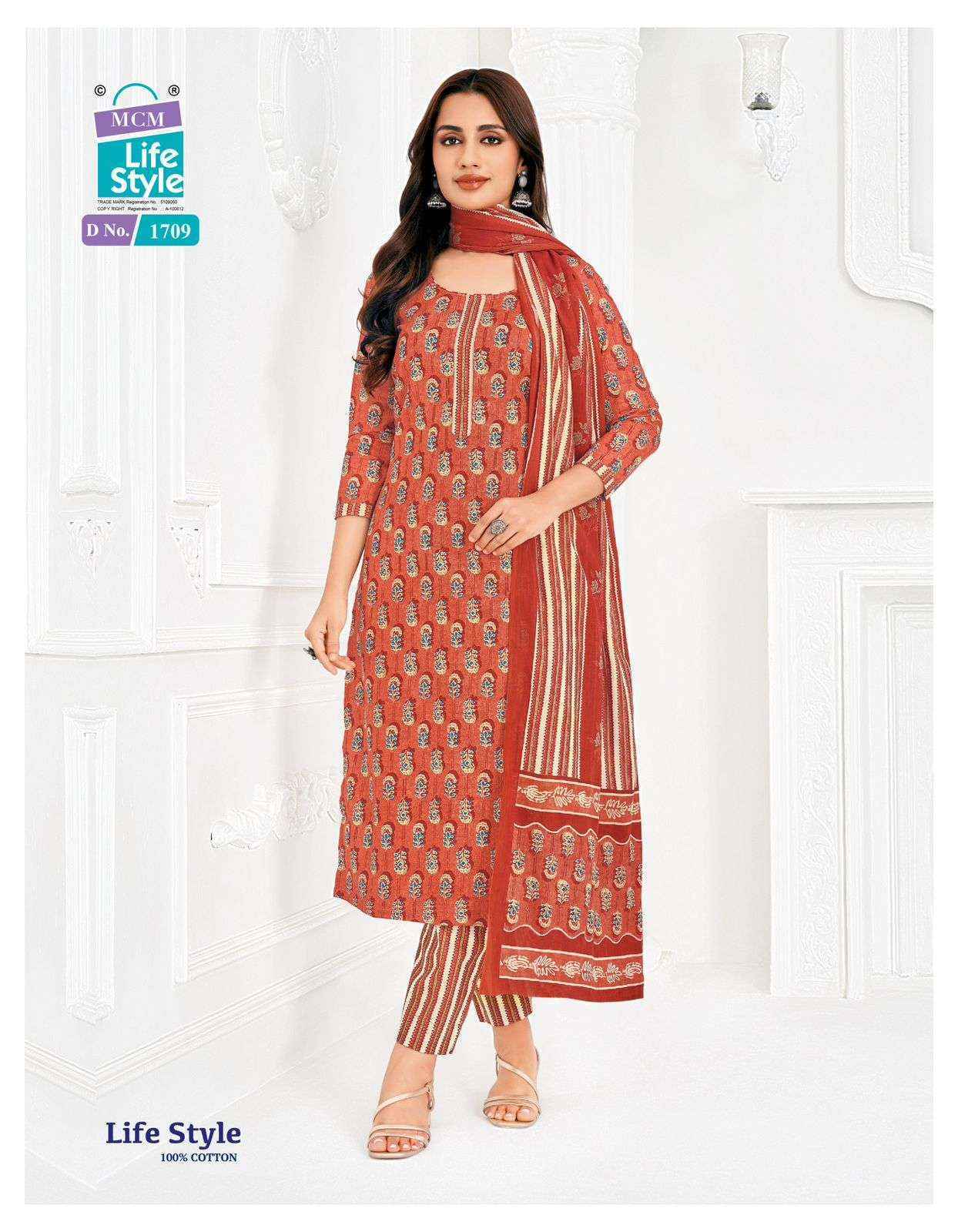 MCM Lifestyle Vol 17 Cotton Readymade Suits Wholesale Price ( 12 pcs Catalogue )