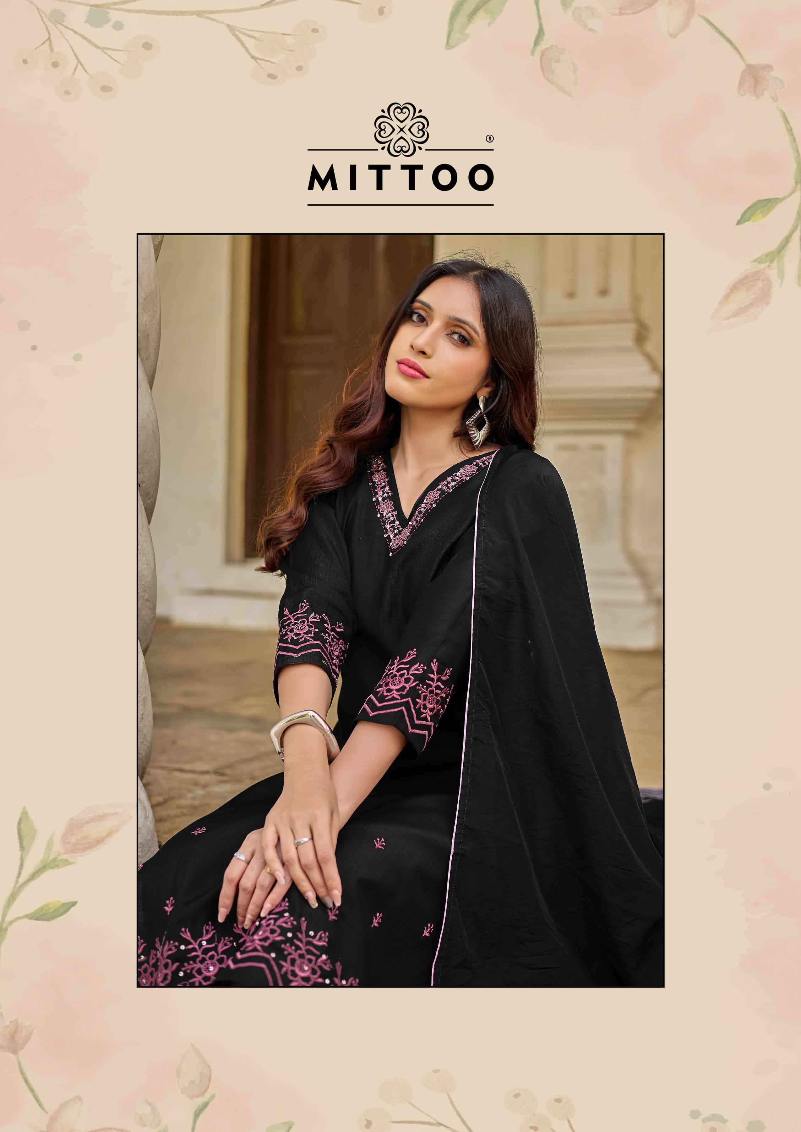 Mittoo Roopkala Premium Designs Kurti Bottom Dupatta Set Wholesale Collection ( 6 Pcs Catalog )