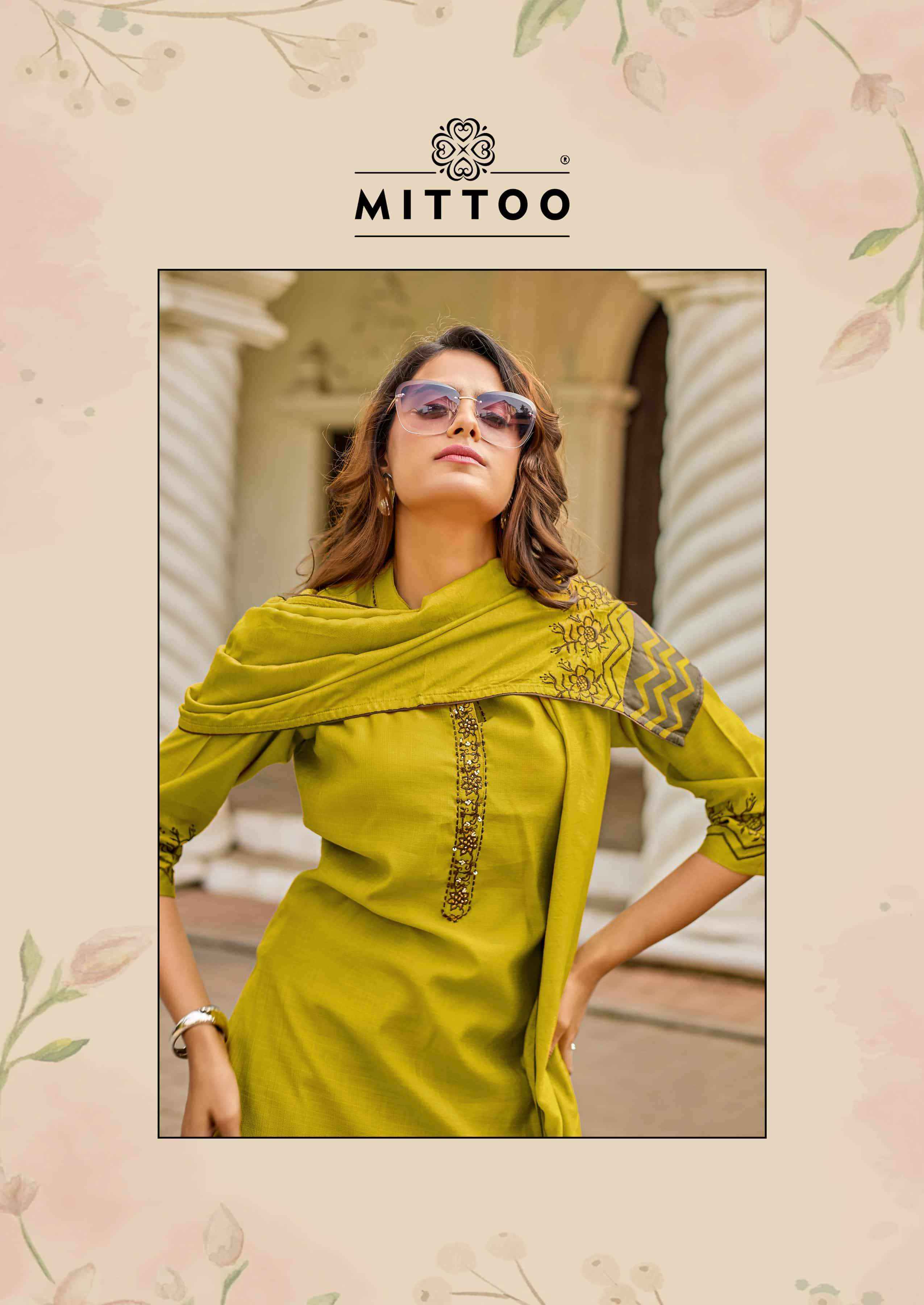 Mittoo Roopkala Premium Designs Kurti Bottom Dupatta Set Wholesale Collection ( 6 Pcs Catalog )