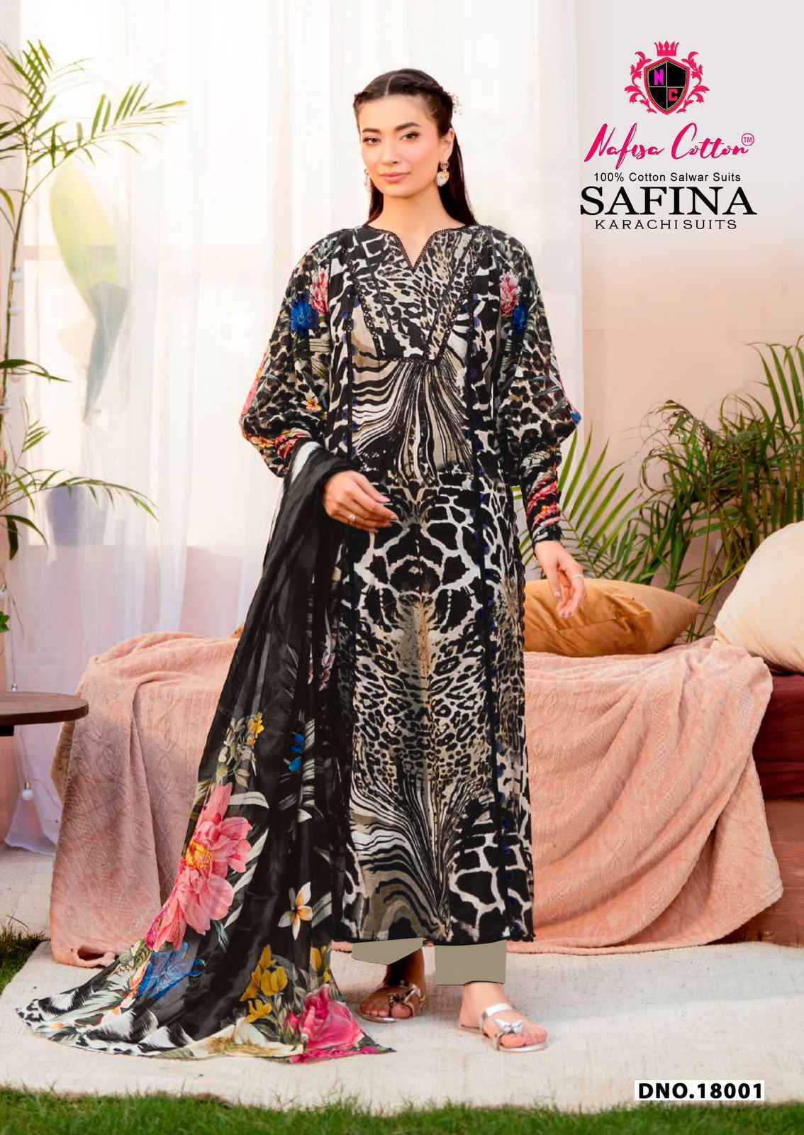 Nafisa Cotton Safina Vol 18 Cotton Dress Material Wholesale Collection ( 6 Pcs Catalog )