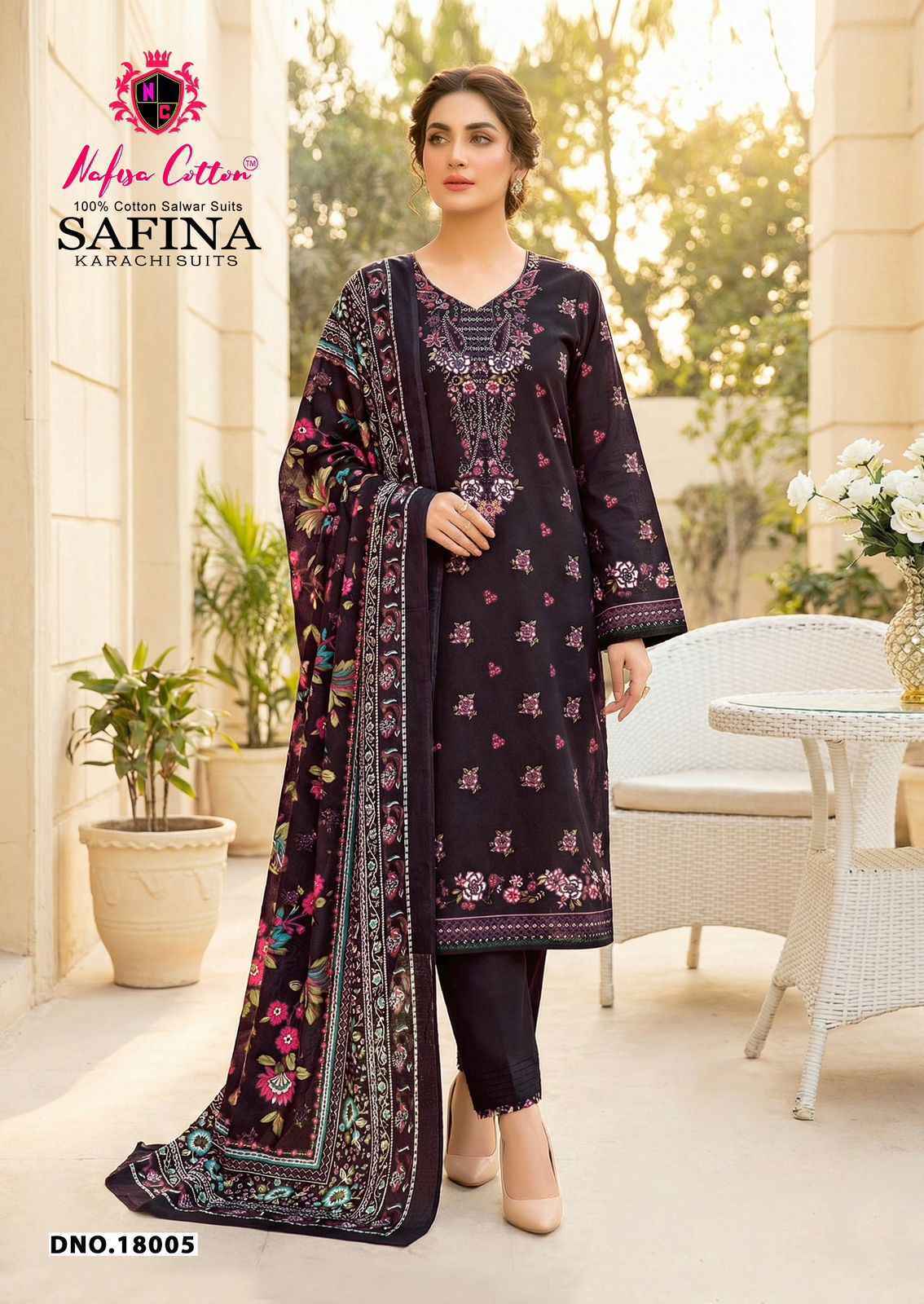 Nafisa Cotton Safina Vol 18 Cotton Dress Material Wholesale Collection ( 6 Pcs Catalog )