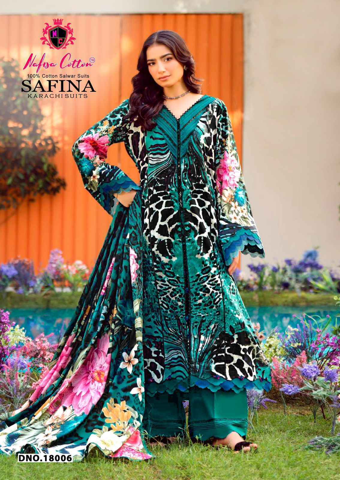 Nafisa Cotton Safina Vol 18 Cotton Dress Material Wholesale Collection ( 6 Pcs Catalog )