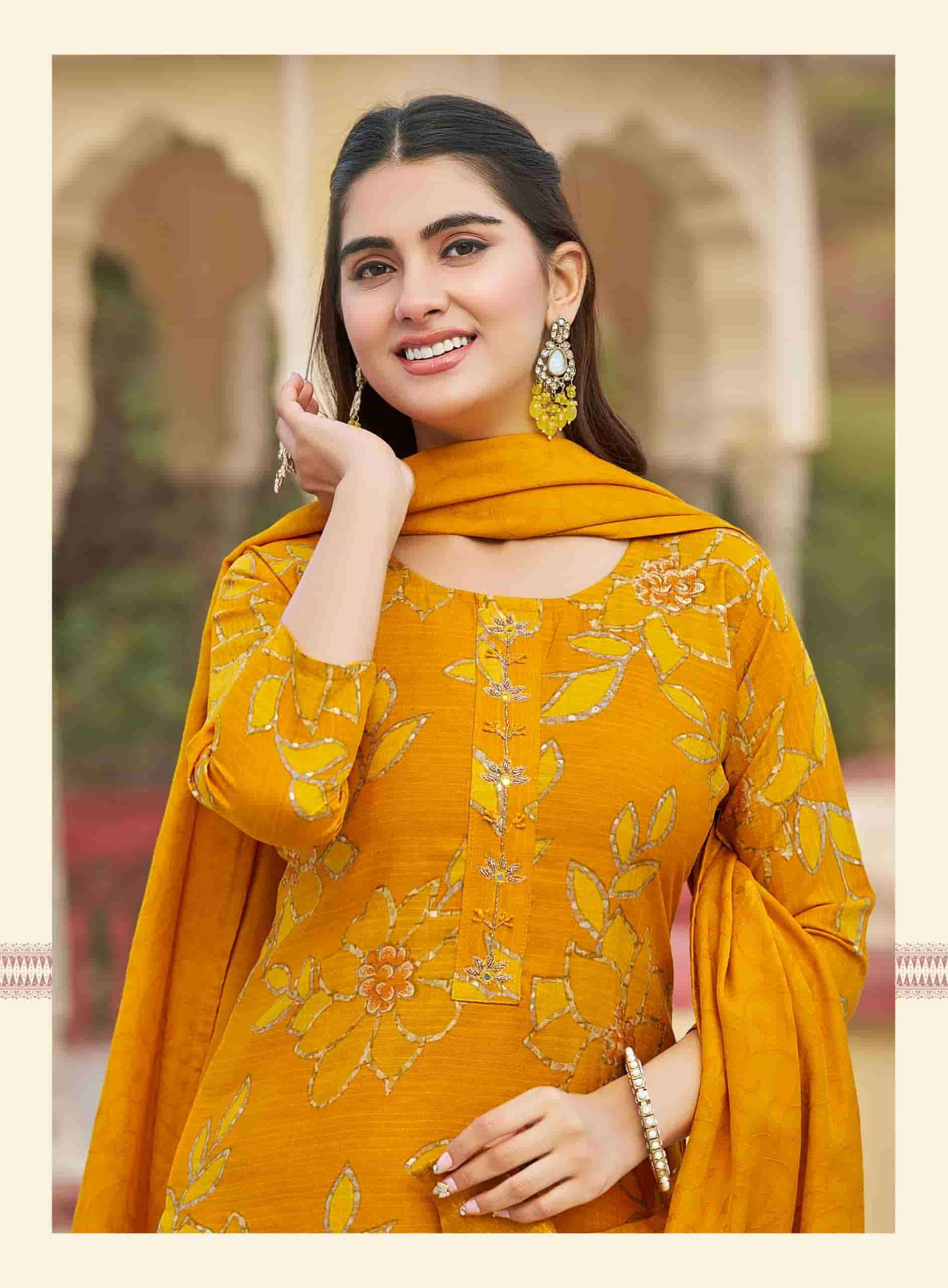 Radhika Lifestyle Alexa Vol 7 Premium Top Bottom Dupatta Set Collection ( 8 Pcs Catalog )