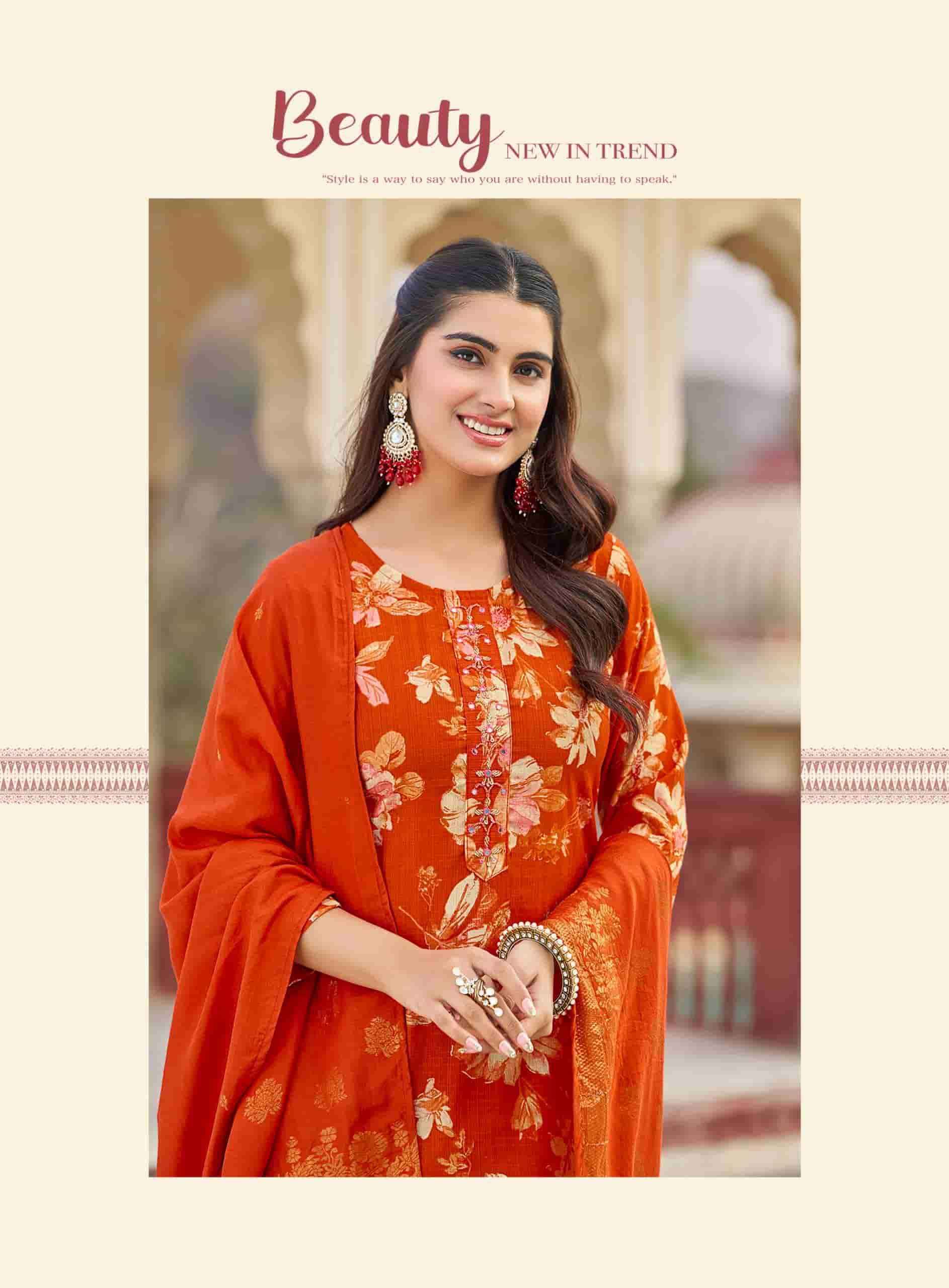 Radhika Lifestyle Alexa Vol 7 Premium Top Bottom Dupatta Set Collection ( 8 Pcs Catalog )