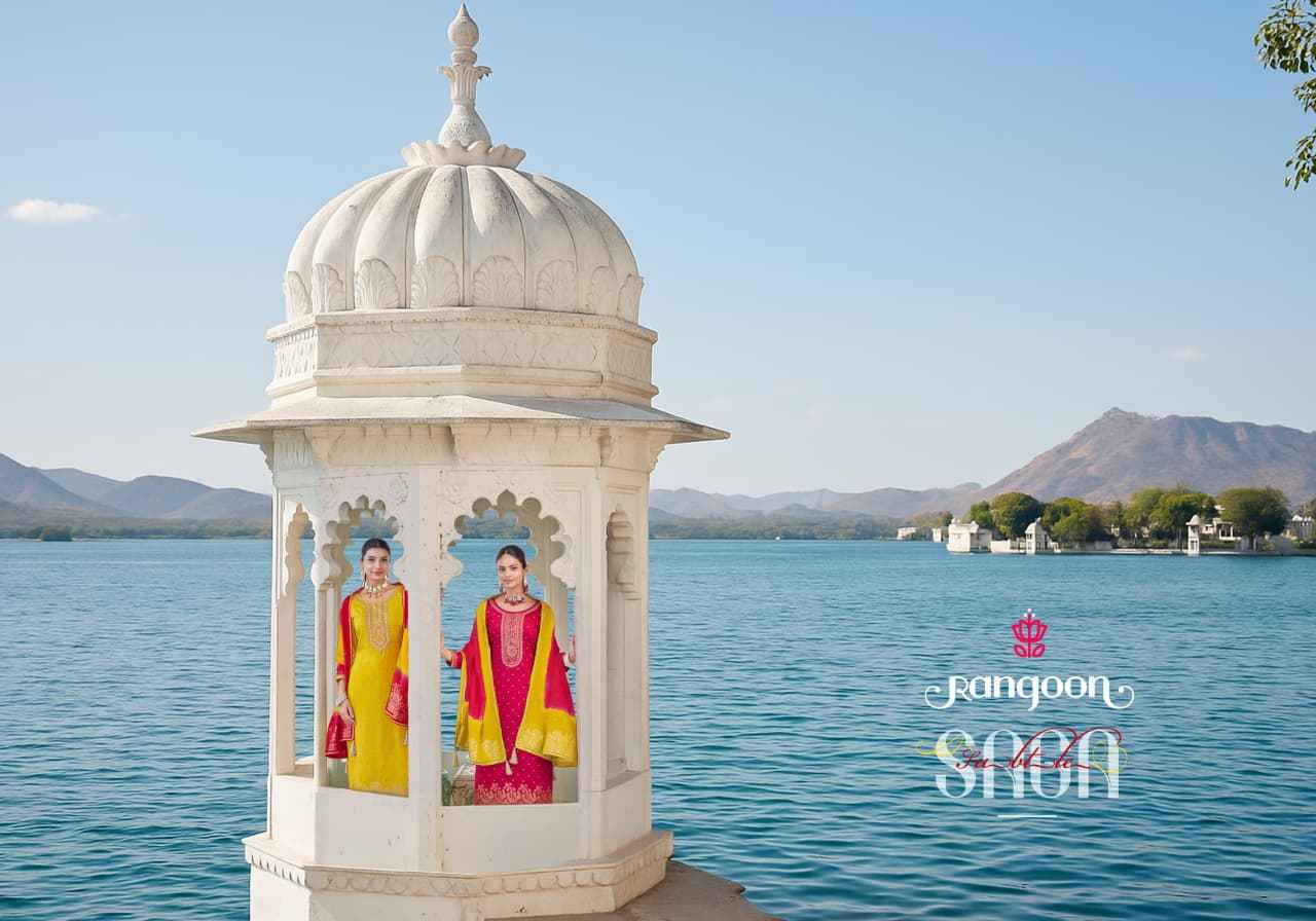 Rangoon Aditi Vol 3 Viscose Jecaurd Readymade Suits Wholesale Supplier ( 6 pcs Catalogue )