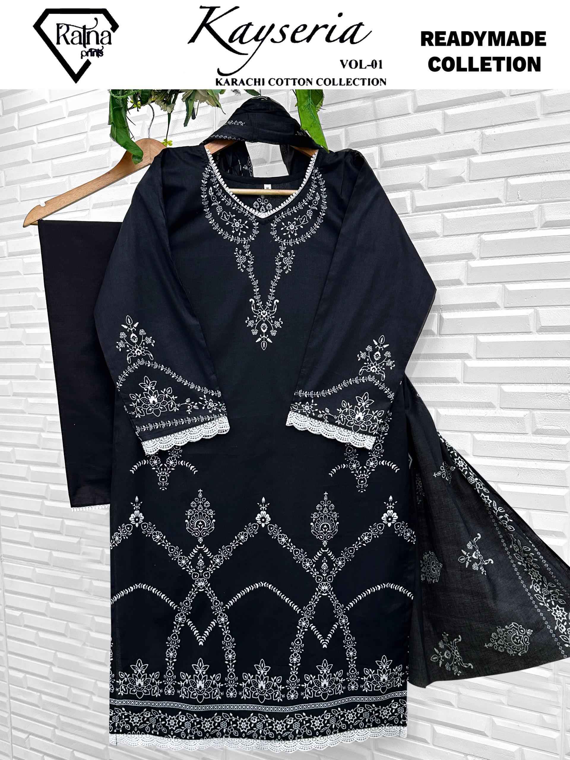 Ratna Prints Kayseria Vol 1 Readymade Cotton Dress Collection ( 4 Pcs Catalog )