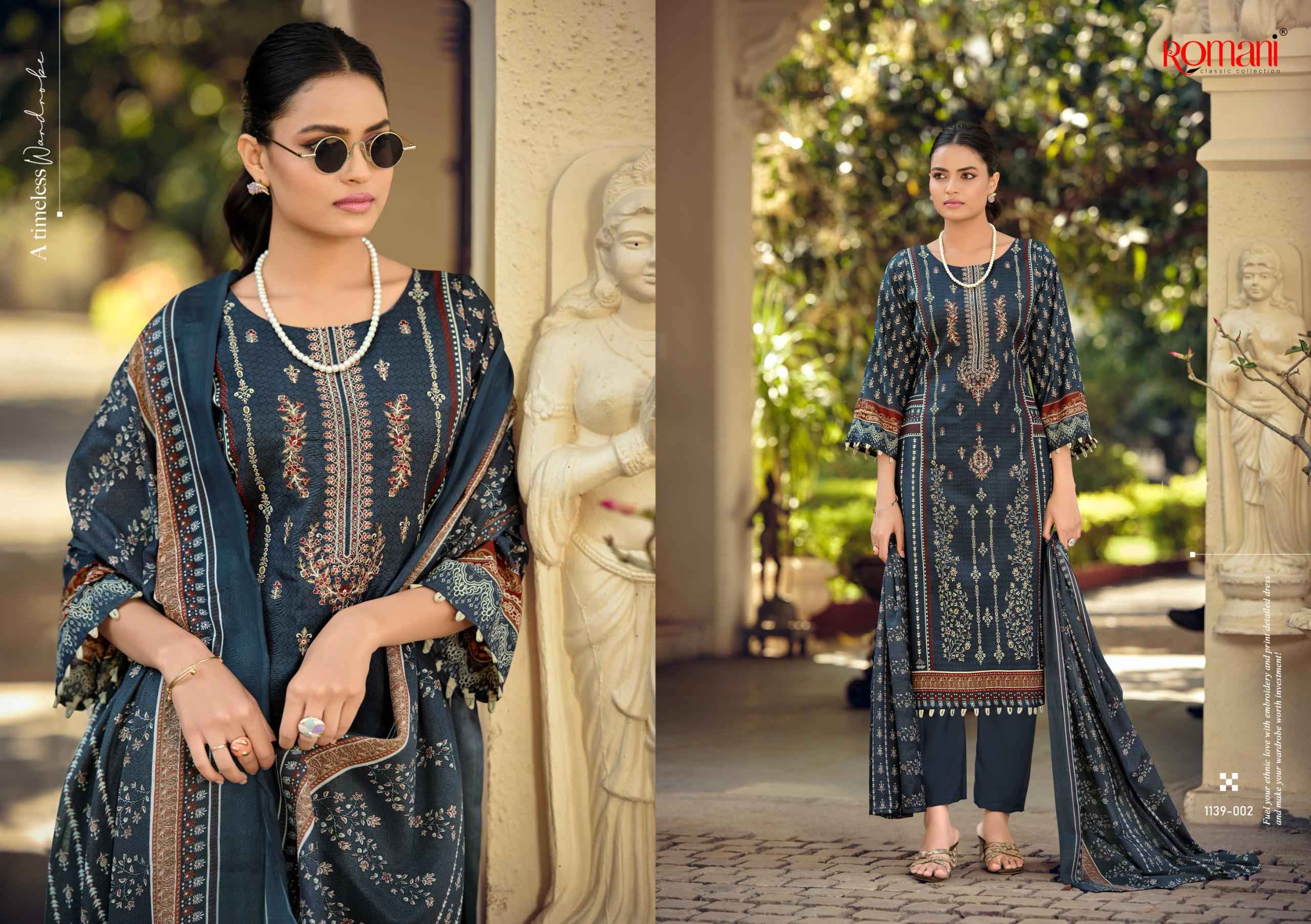 Romani Bin Kareem Vol 3 Cotton Dress Material Wholesale Collection ( 8 Pcs Catalog )