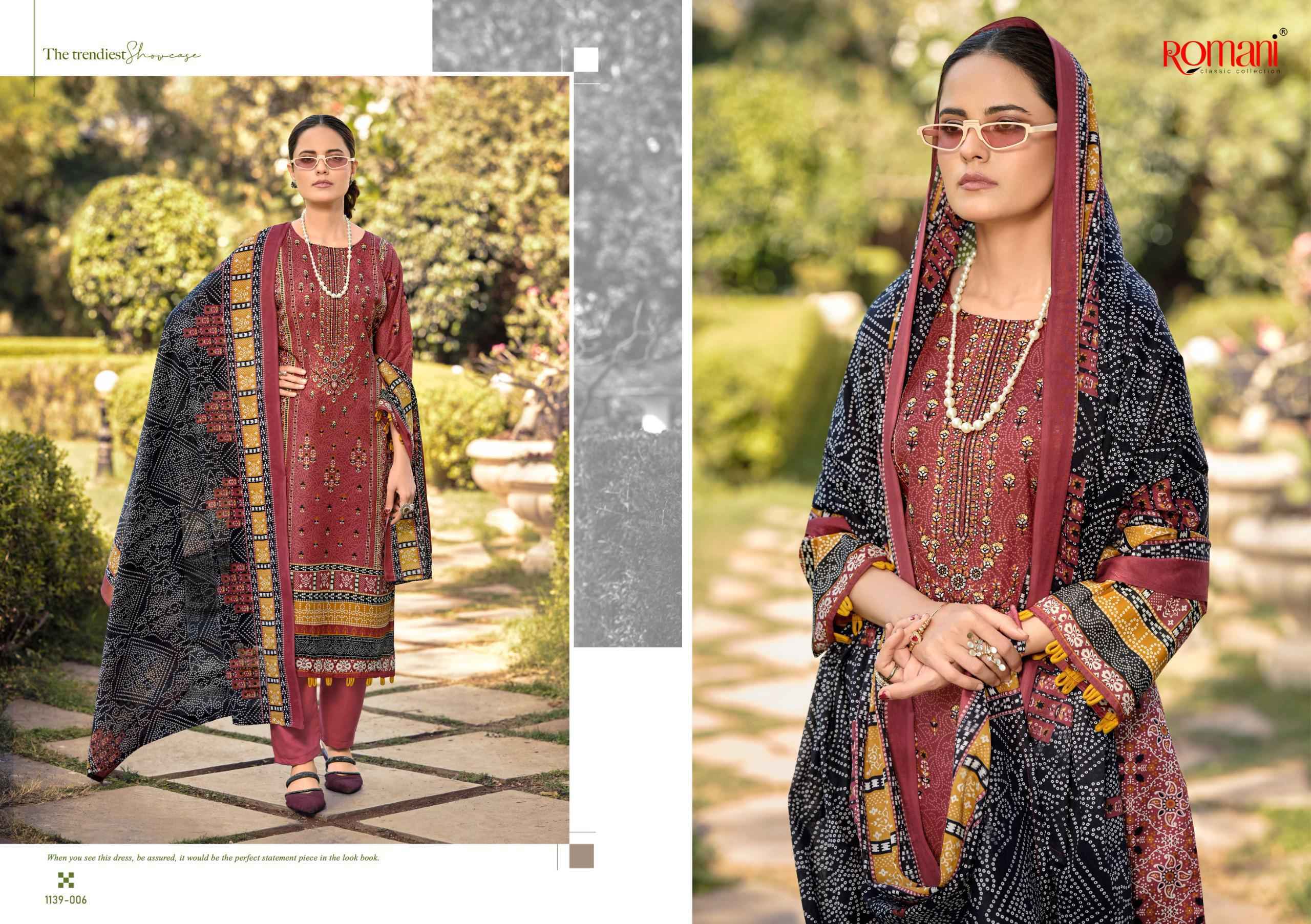 Romani Bin Kareem Vol 3 Cotton Dress Material Wholesale Collection ( 8 Pcs Catalog )