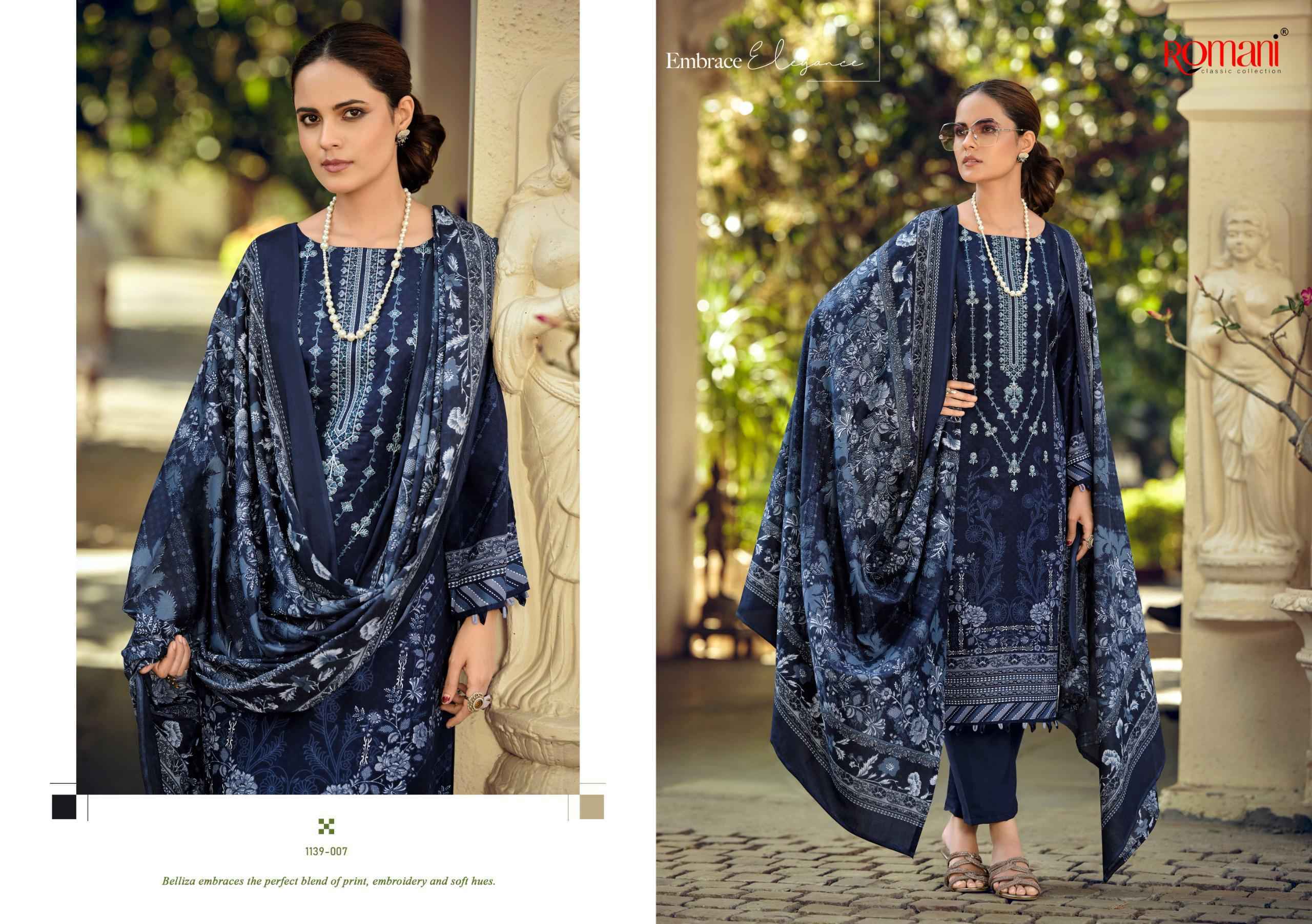 Romani Bin Kareem Vol 3 Cotton Dress Material Wholesale Collection ( 8 Pcs Catalog )
