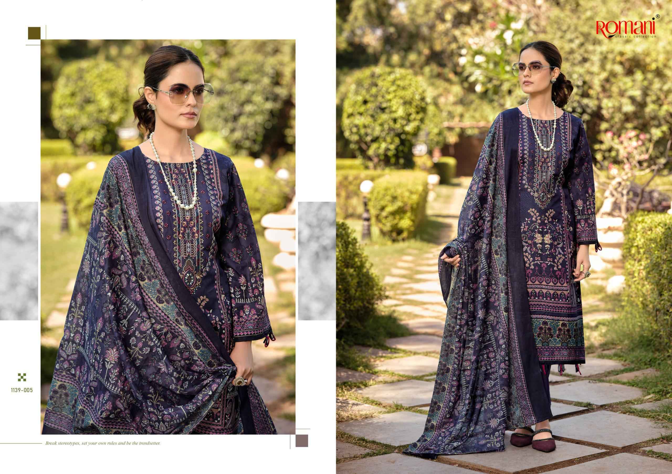 Romani Bin Kareem Vol 3 Cotton Dress Material Wholesale Collection ( 8 Pcs Catalog )