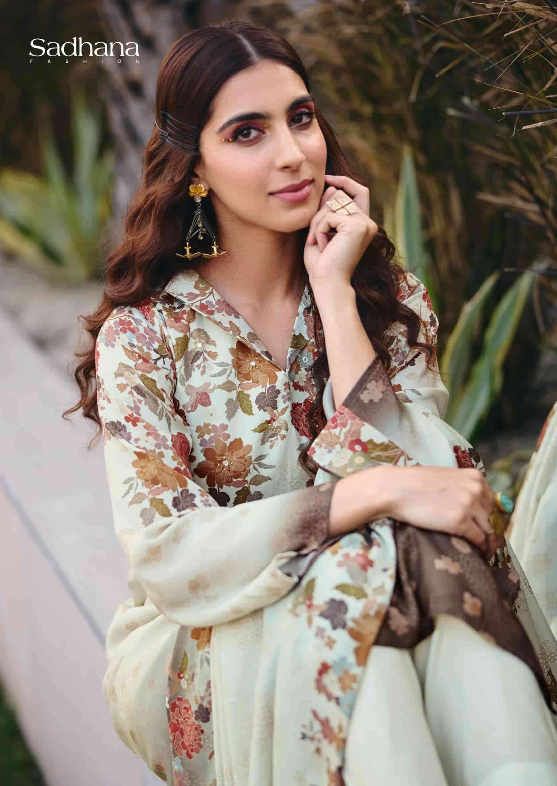 Sadhana Fashion Ether Muslin Silk Dress Material Wholesale Price ( 6 Pcs Catalogue )