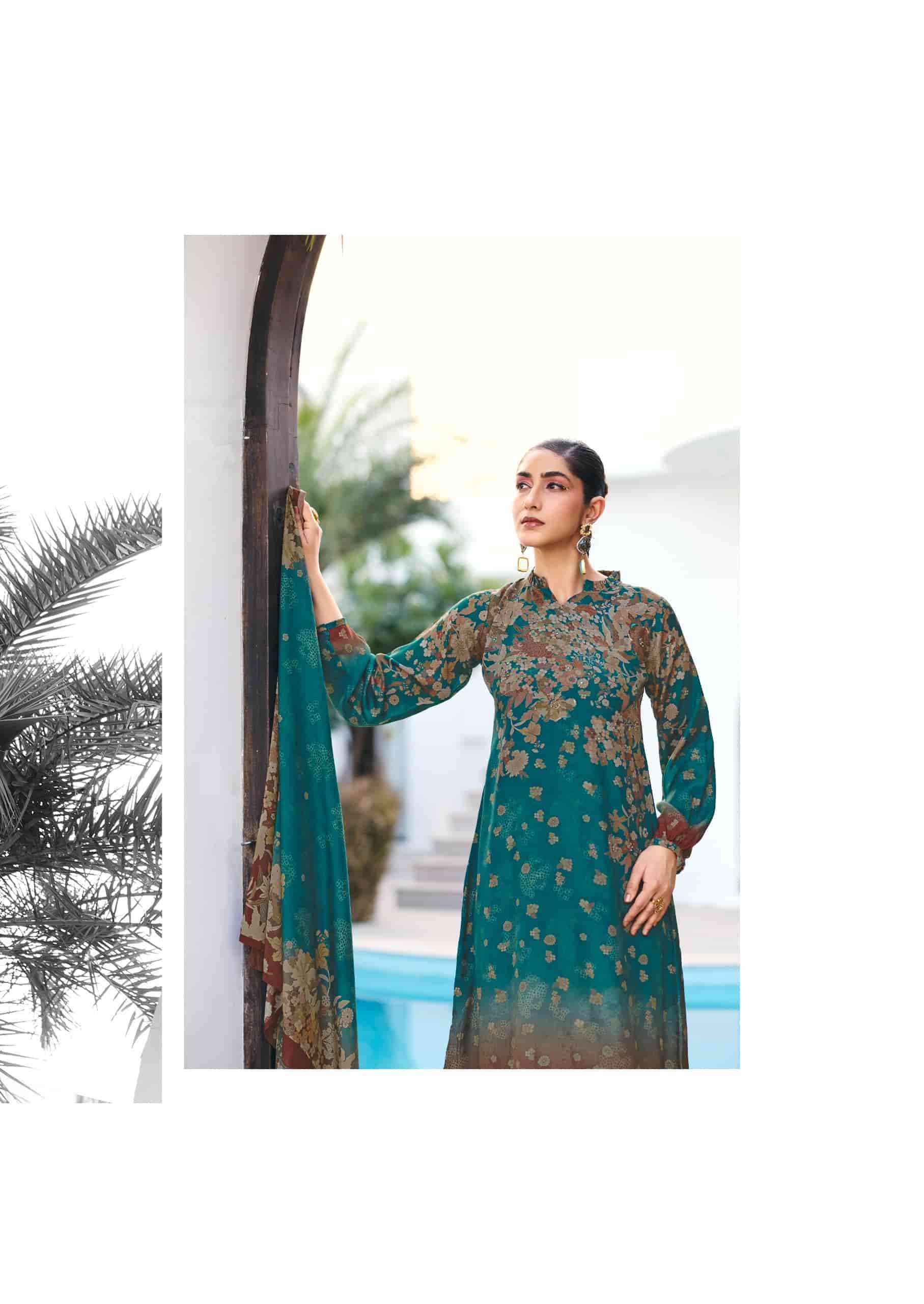 Sadhana Fashion Ether Muslin Silk Dress Material Wholesale Price ( 6 Pcs Catalogue )