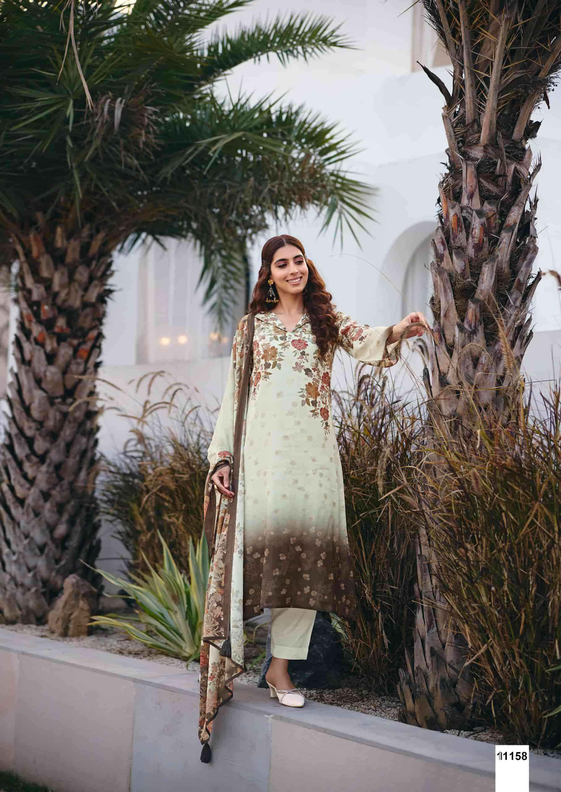 Sadhana Fashion Ether Muslin Silk Dress Material Wholesale Price ( 6 Pcs Catalogue )