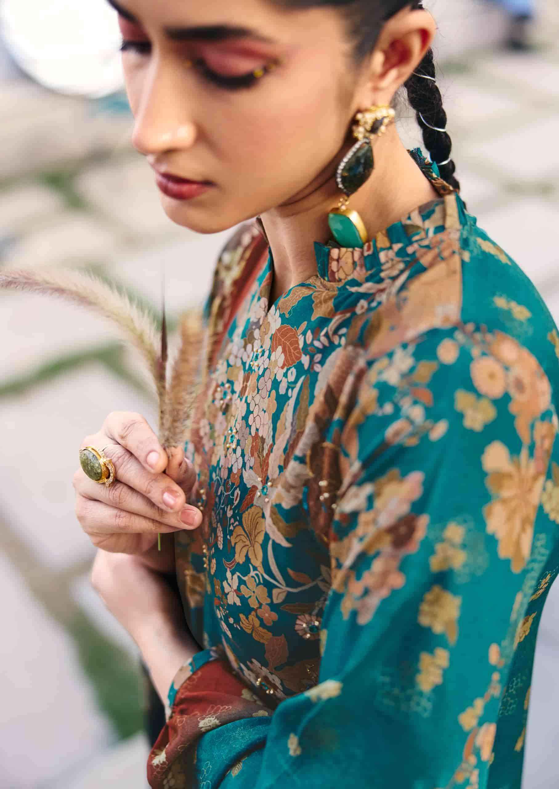 Sadhana Fashion Ether Muslin Silk Dress Material Wholesale Price ( 6 Pcs Catalogue )