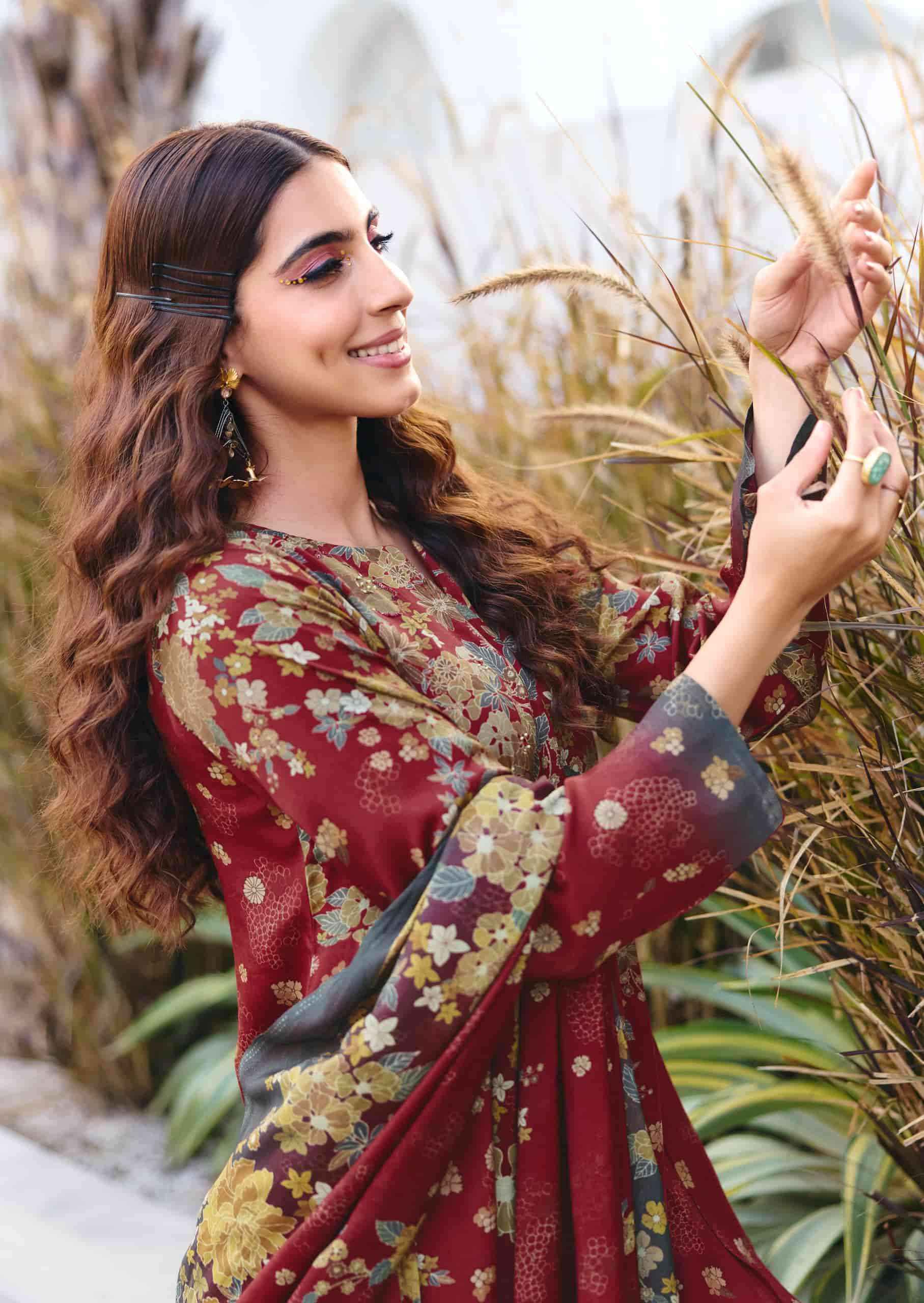 Sadhana Fashion Ether Muslin Silk Dress Material Wholesale Price ( 6 Pcs Catalogue )