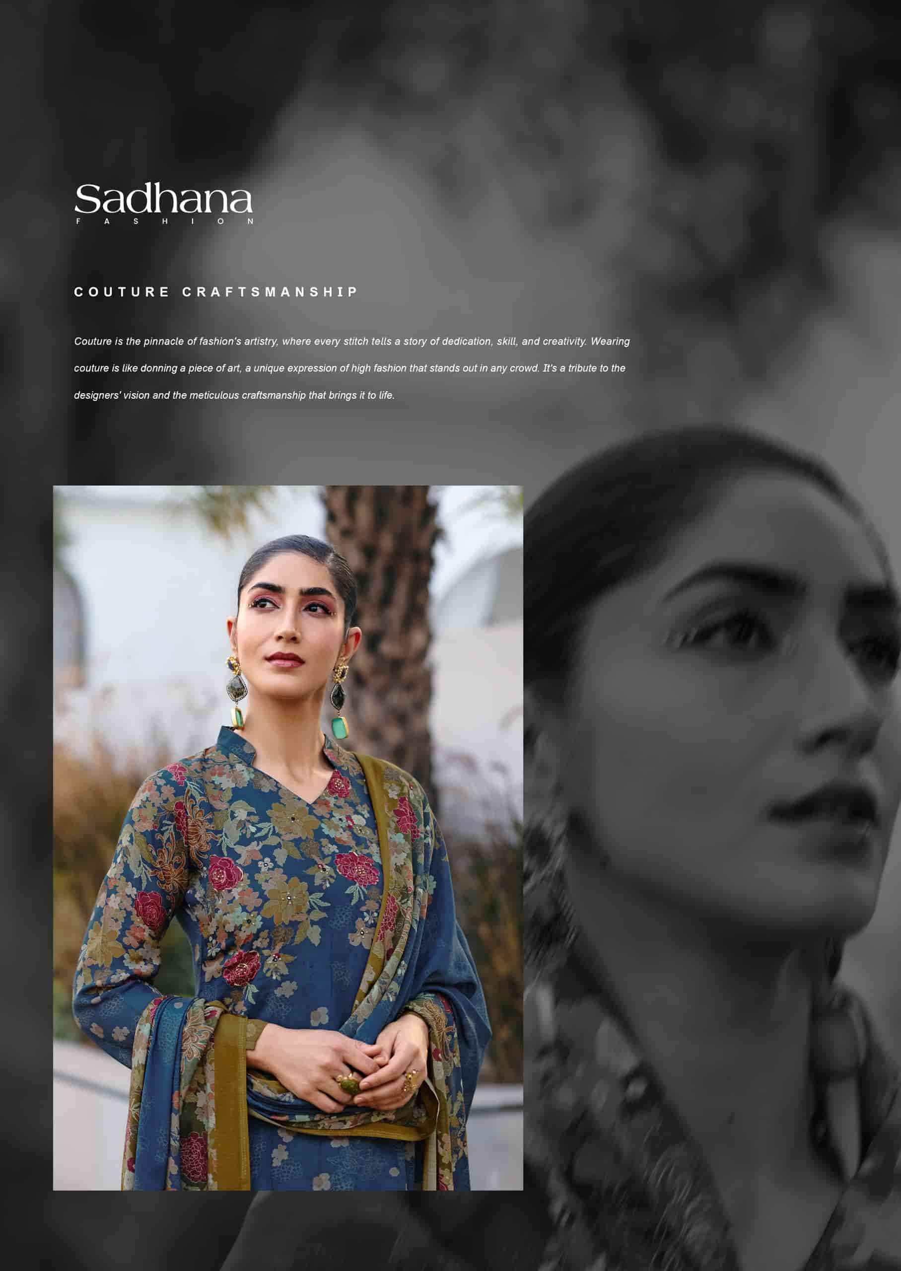 Sadhana Fashion Ether Muslin Silk Dress Material Wholesale Price ( 6 Pcs Catalogue )