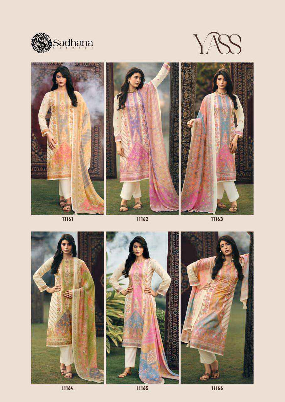 Sadhana Fashion Yass Milanz Cotton Dress Material Wholesale Surat ( 6 Pcs Catalogue )