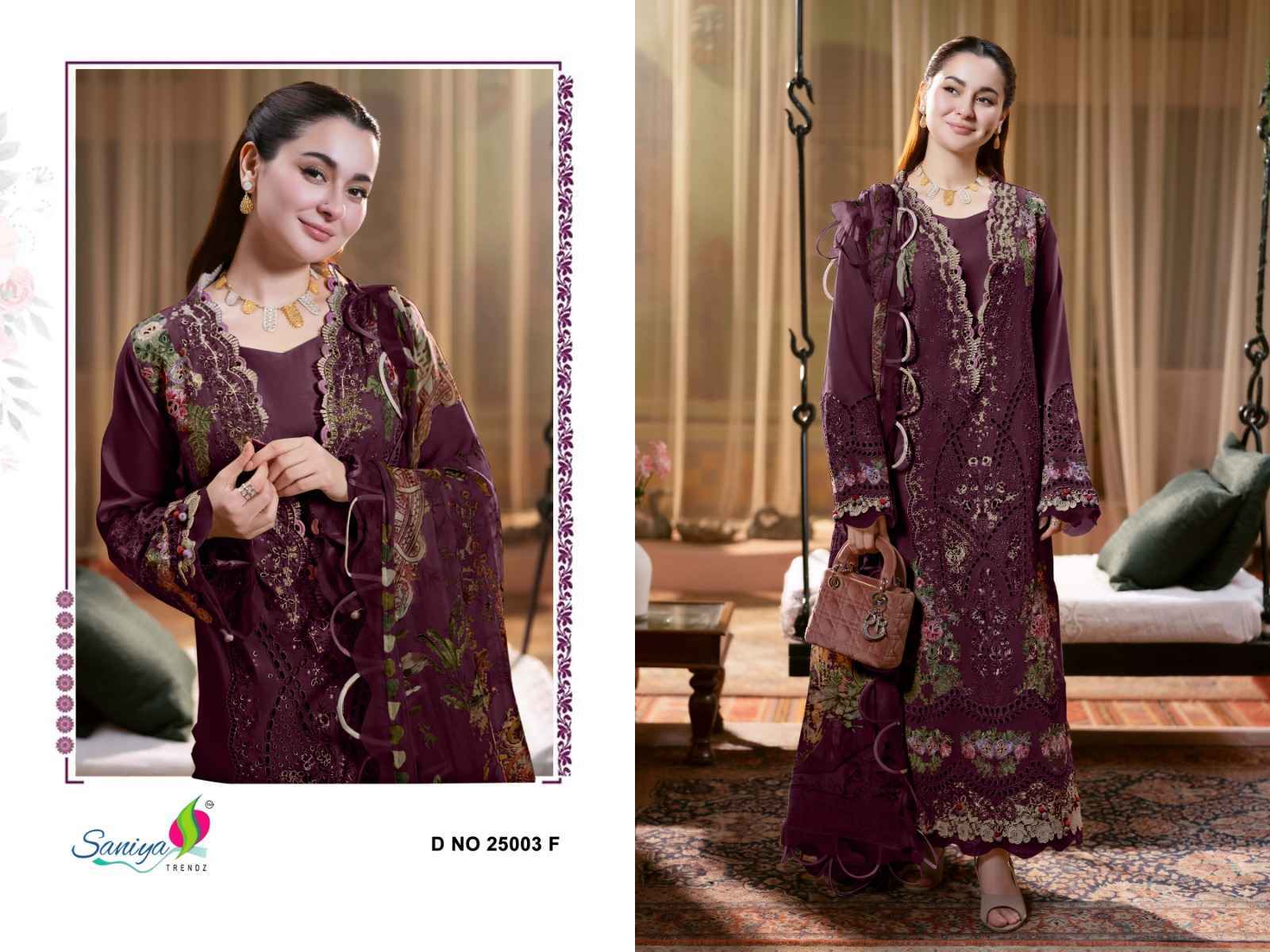 Saniya Trendz Ombre Vol 25 Cotton Dress Material Wholesale Price ( 4 pcs Catalogue )