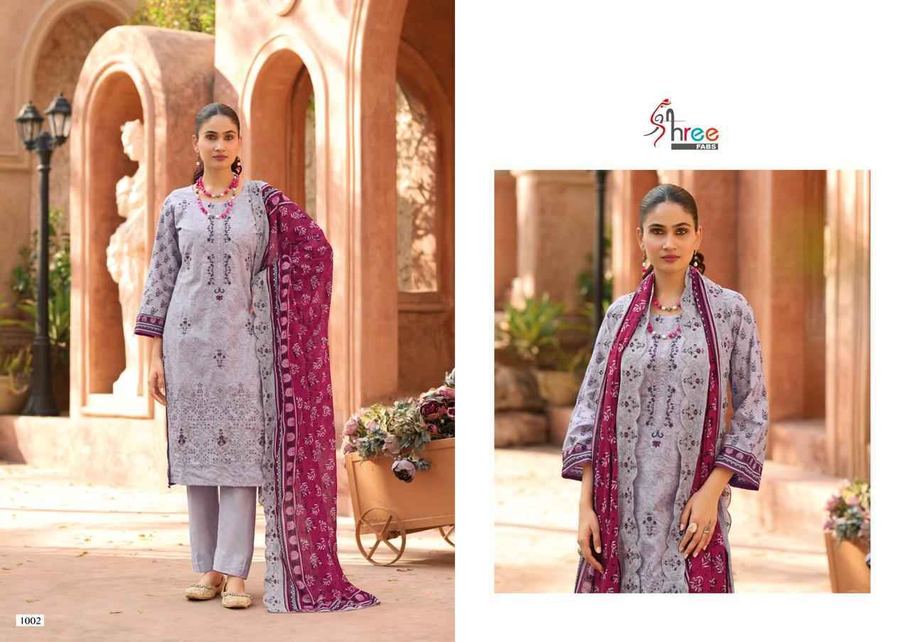 Shree Fabs Bin Saeed Lawn Collection Vol 25 Cotton Dress Material Wholesale Collection ( 6 Pcs Catalog )
