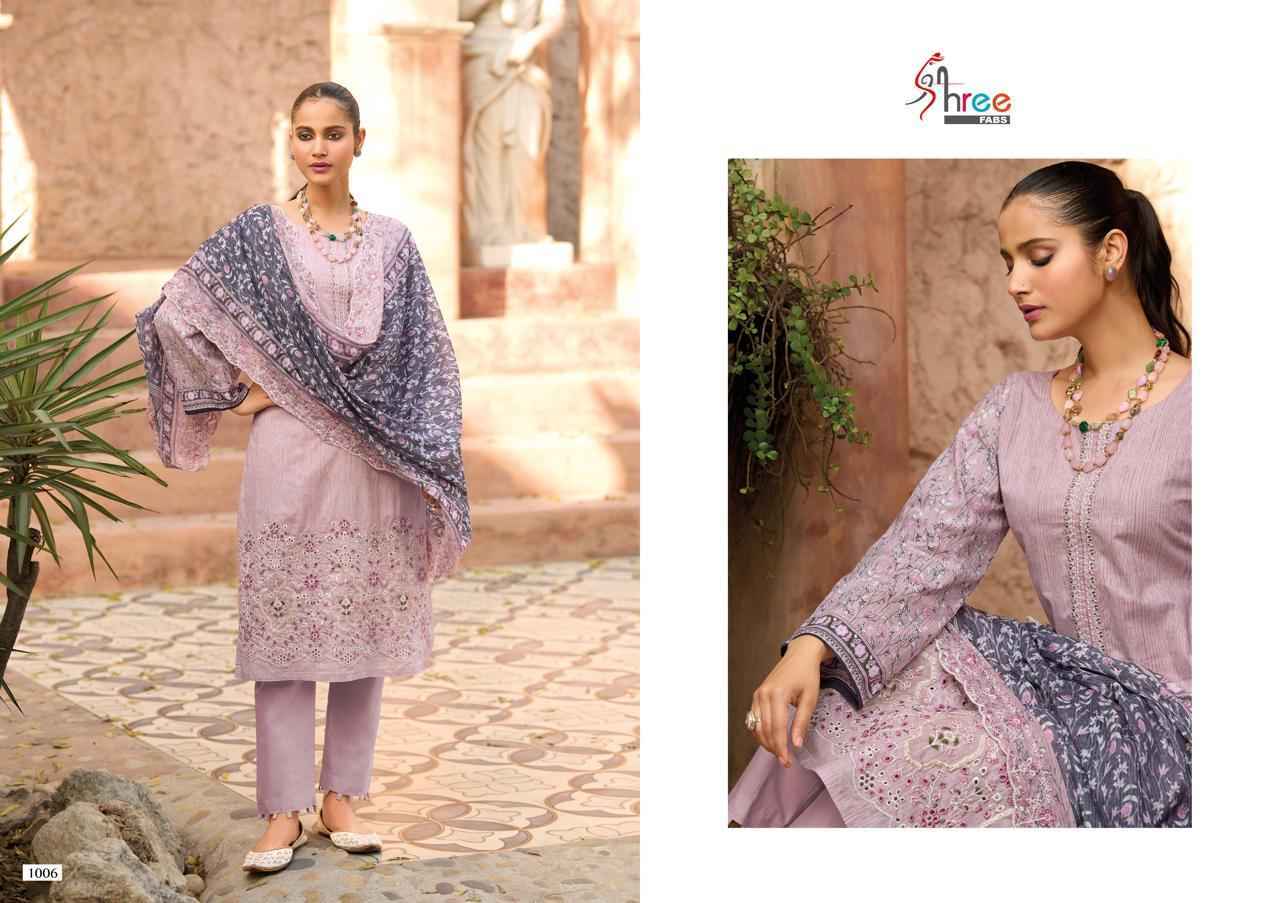 Shree Fabs Bin Saeed Lawn Collection Vol 25 Cotton Dress Material Wholesale Collection ( 6 Pcs Catalog )