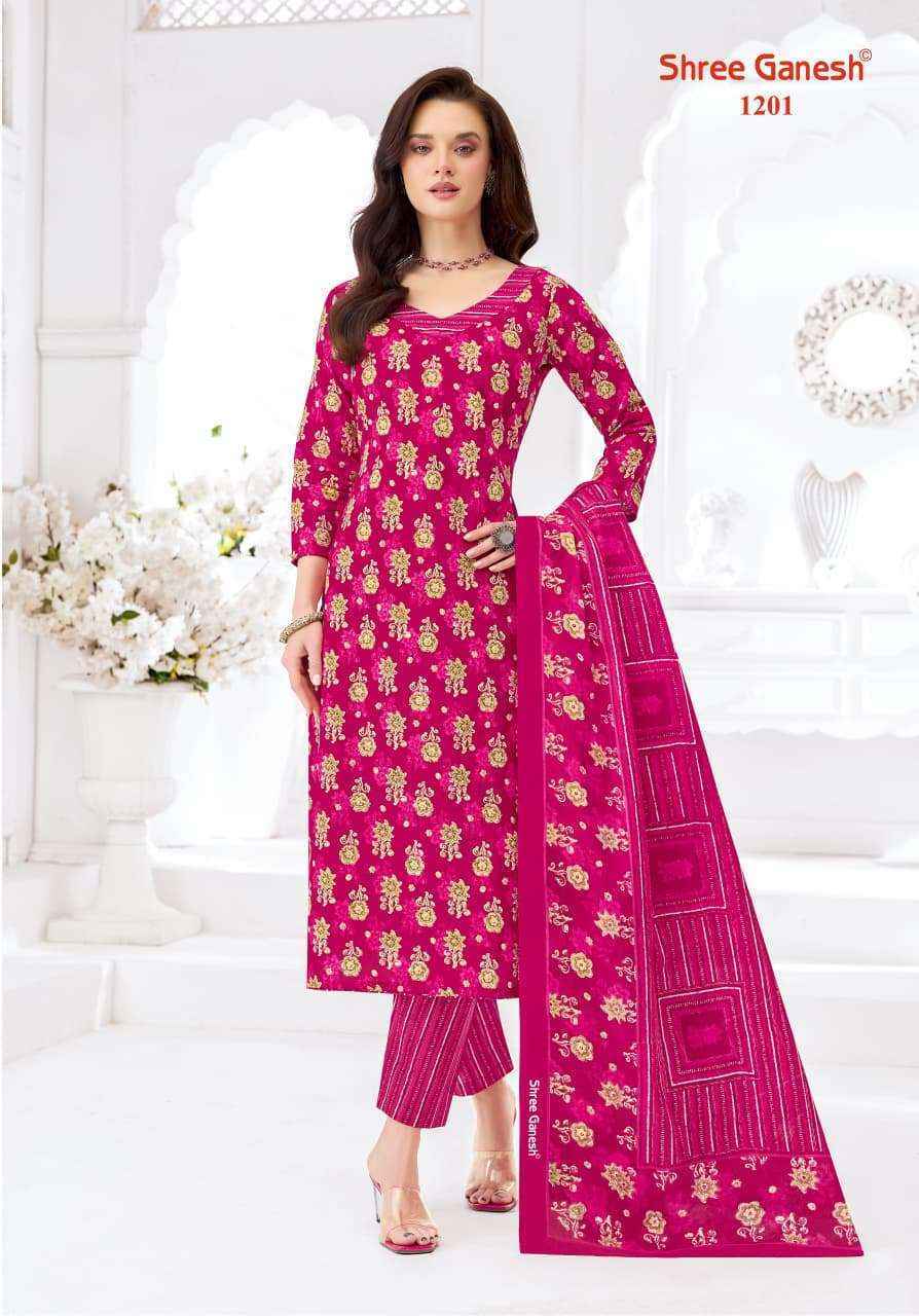 Shree Ganesh Samaiyra Pure Cotton Readymade Suits Wholesale Price ( 12 pcs Catalogue )