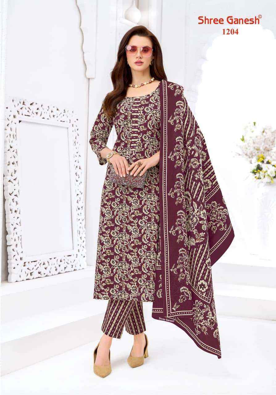 Shree Ganesh Samaiyra Pure Cotton Readymade Suits Wholesale Price ( 12 pcs Catalogue )