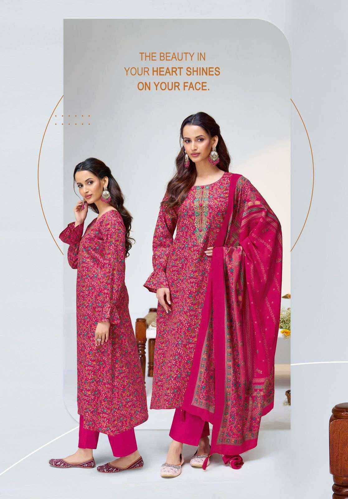Suryajyoti Kalki Vol 35 Zam Satin Dress Material Wholesale Price ( 8 Pcs Catalogue )