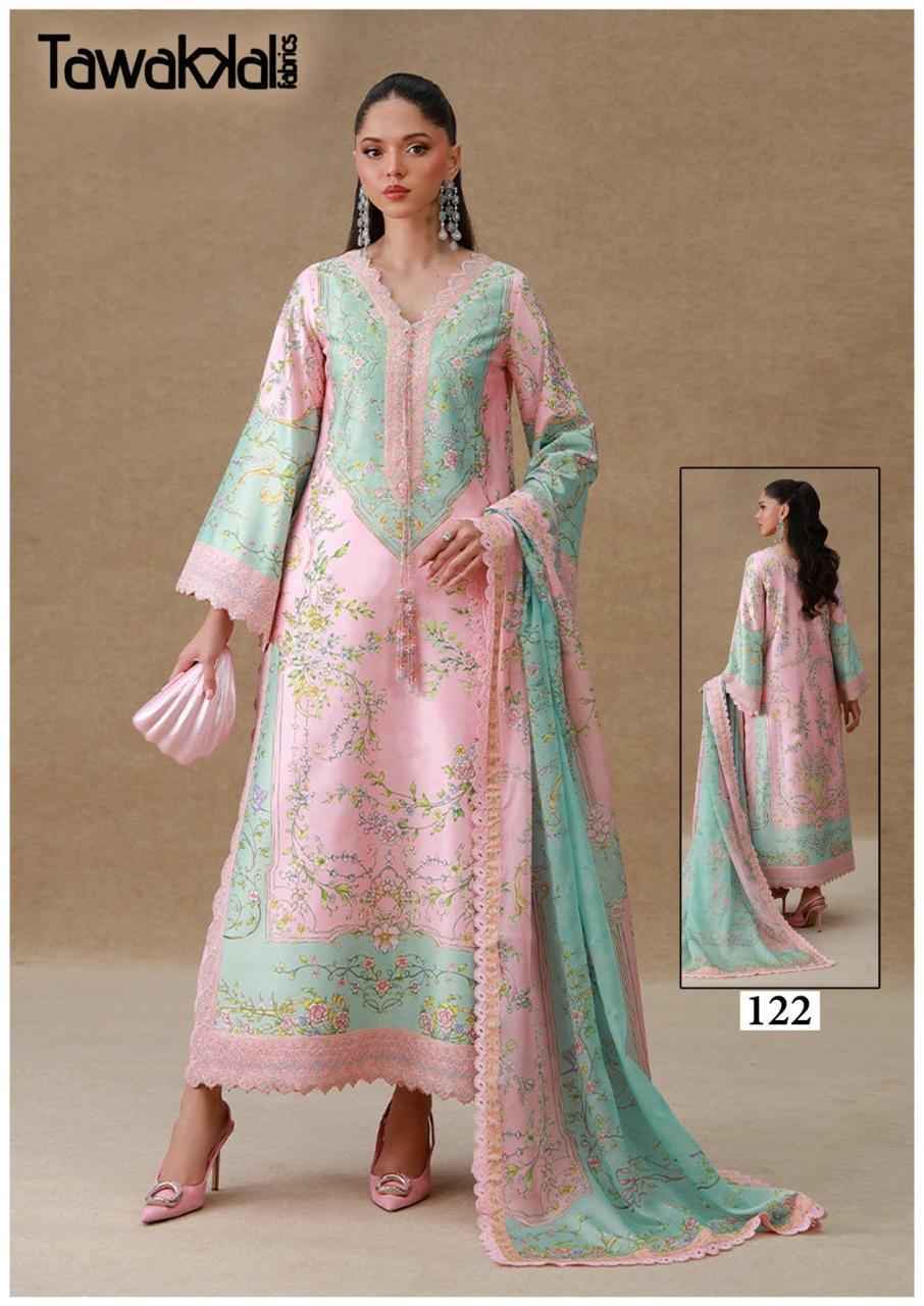 Tawakkal Saba Vol 3 Cotton Dress Material Pakistani Suits ( 10 pcs Catalogue )