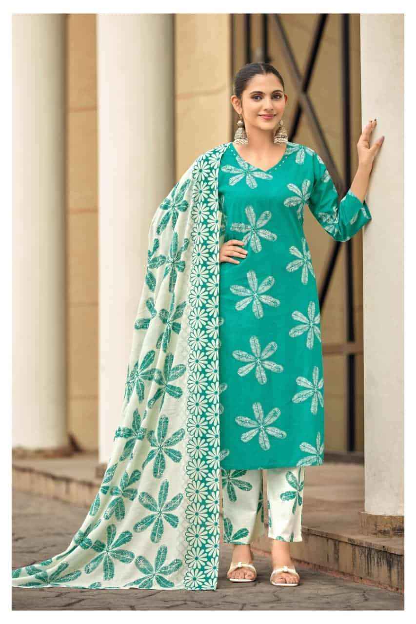Tips And Tops Summer Stories Cotton Readymade Suits Wholesale Price ( 6 Pcs Catalogue )