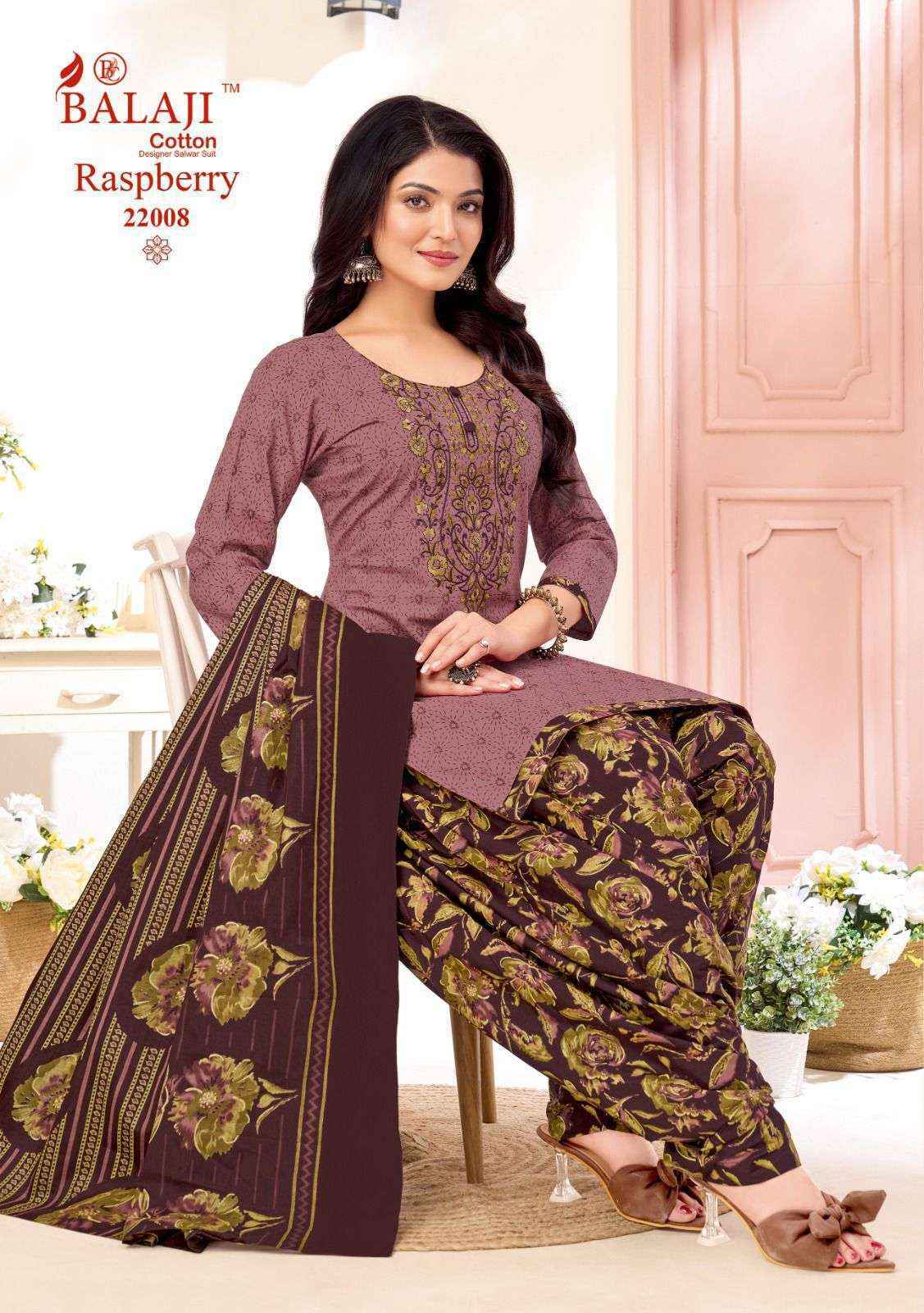 Balaji Raspberry Vol 22 Cotton Dress Material Wholesale Price ( 12 pcs Catalogue )