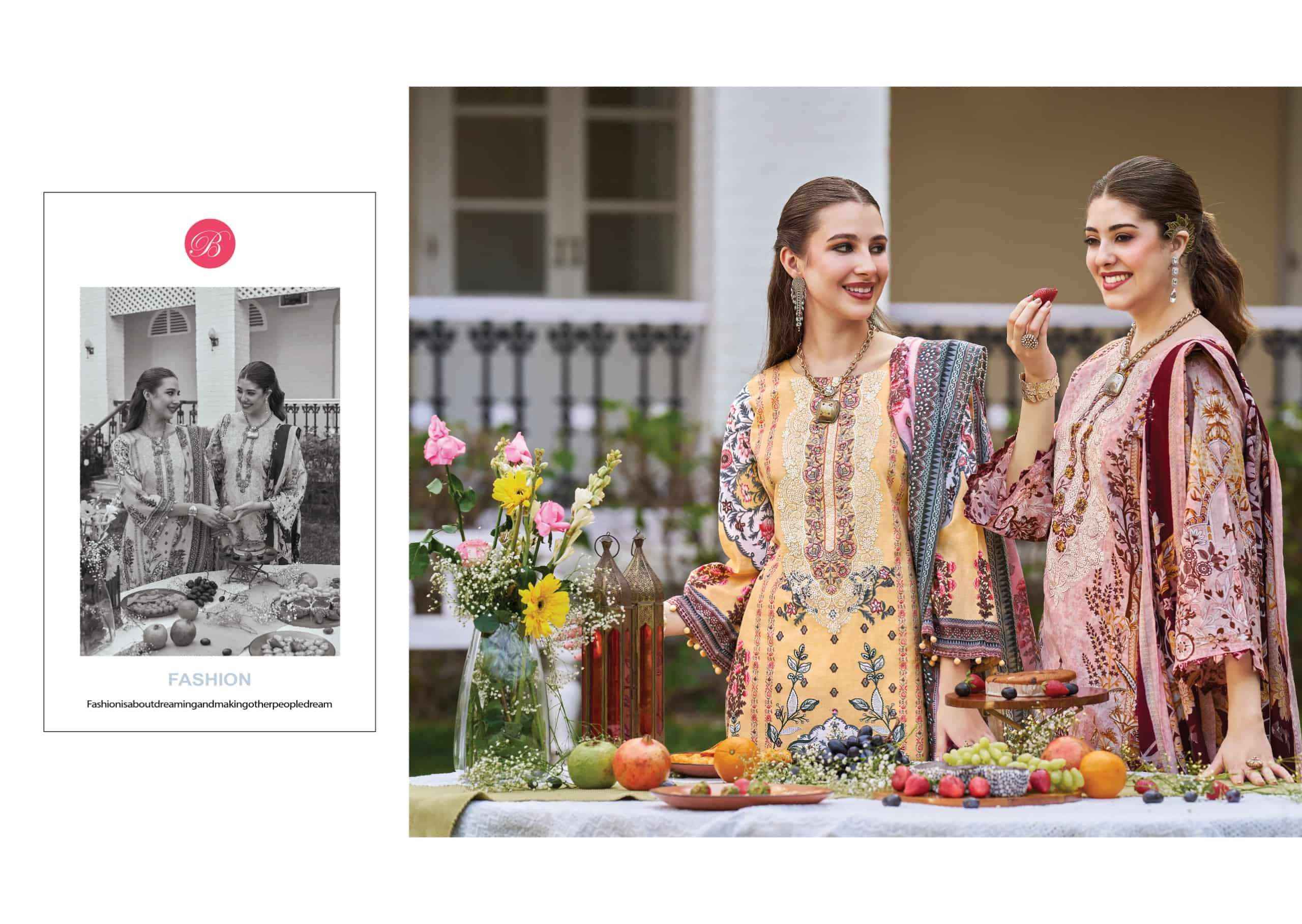 Belliza Naira Vol 140 Fancy Cotton Dress Material wholesale Collection ( 8 Pcs Catalog )