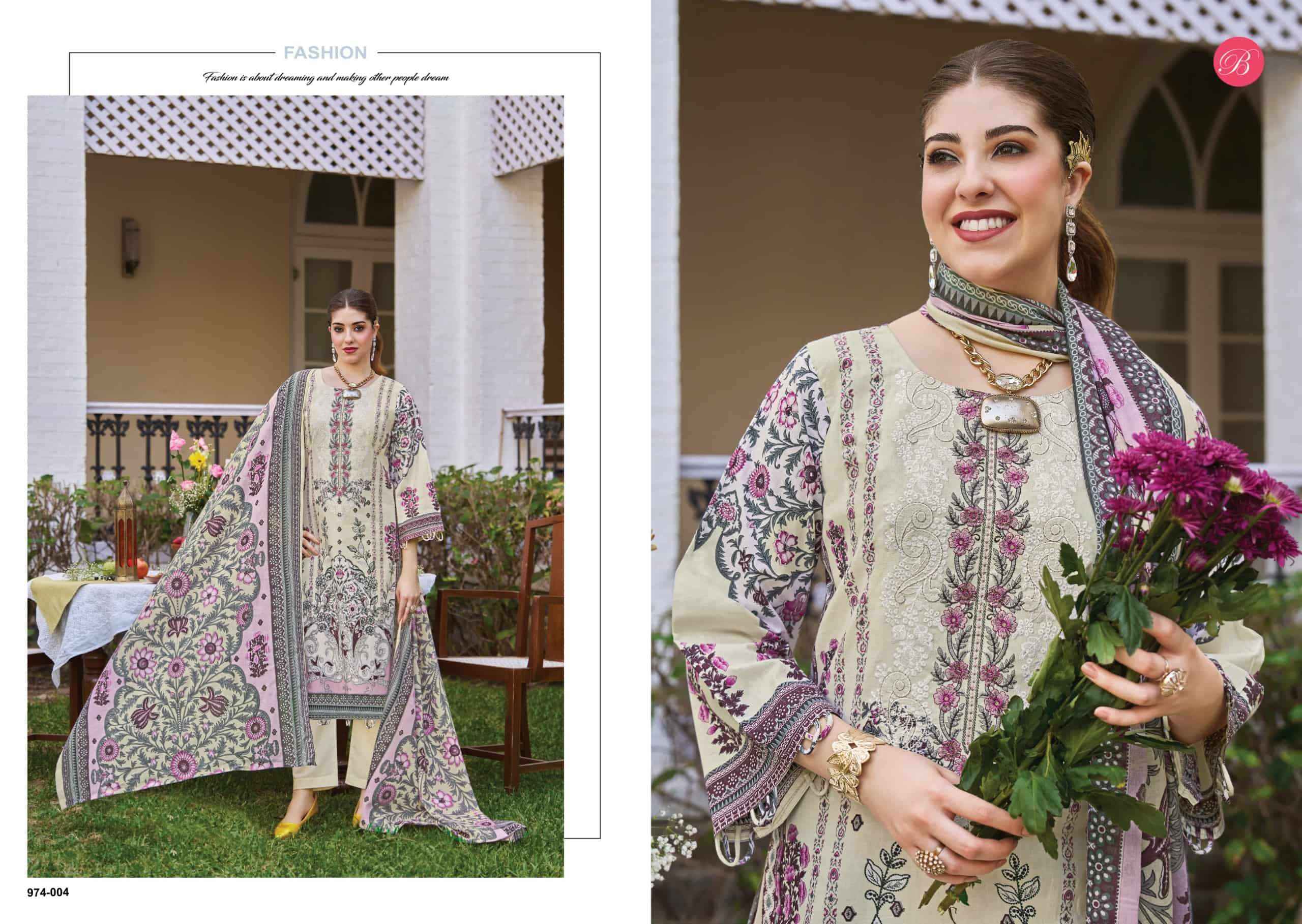Belliza Naira Vol 140 Fancy Cotton Dress Material wholesale Collection ( 8 Pcs Catalog )