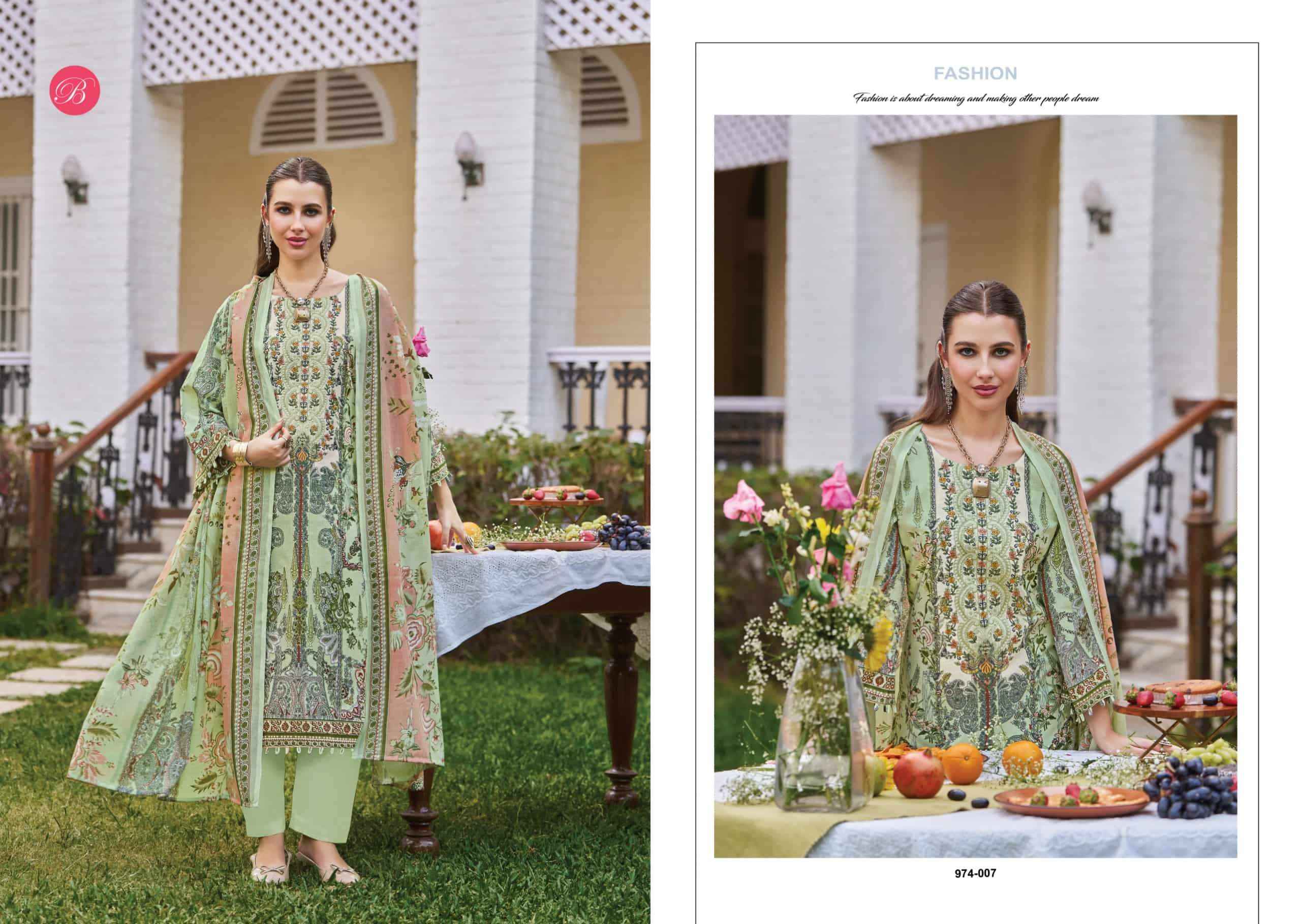 Belliza Naira Vol 140 Fancy Cotton Dress Material wholesale Collection ( 8 Pcs Catalog )