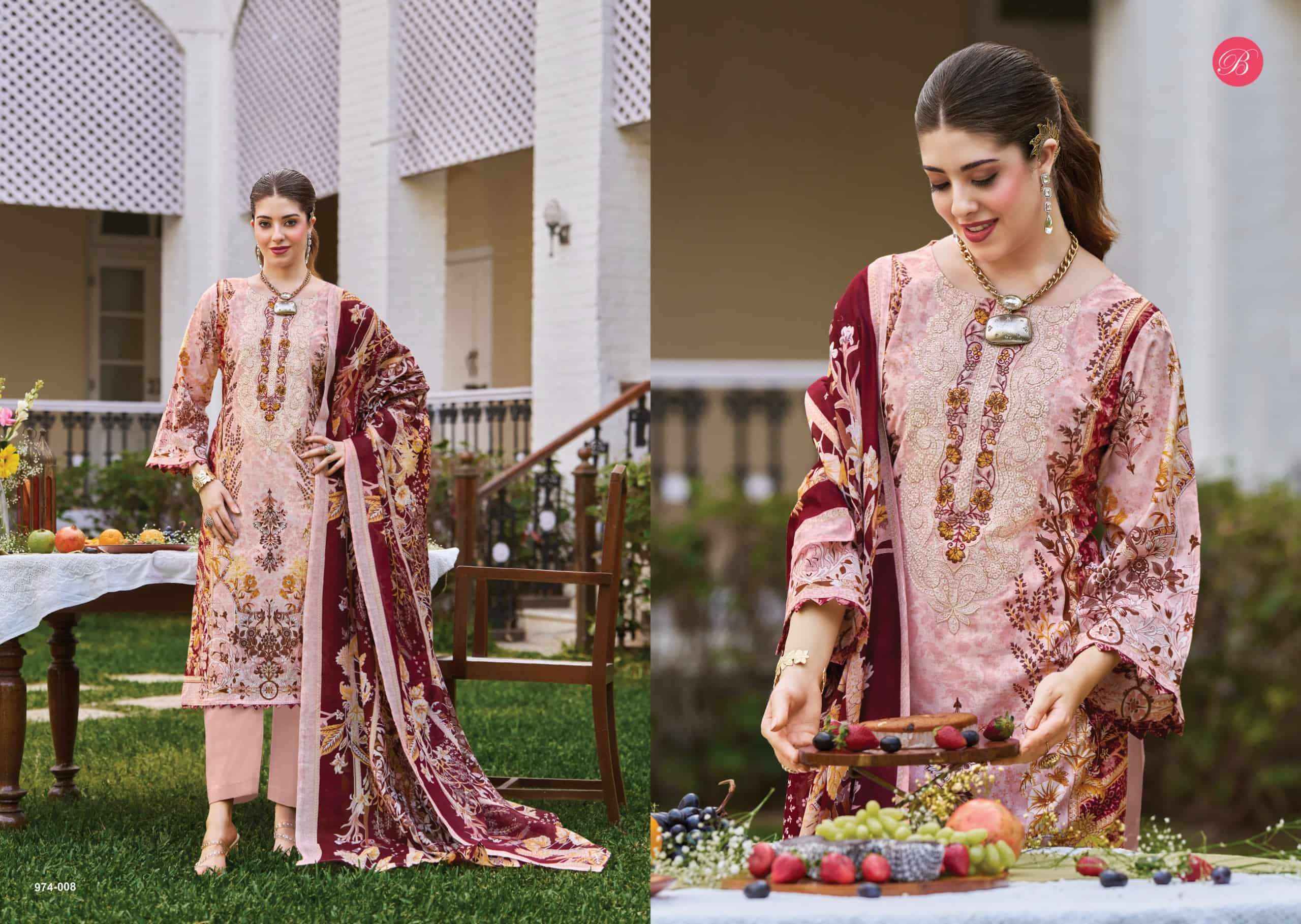 Belliza Naira Vol 140 Fancy Cotton Dress Material wholesale Collection ( 8 Pcs Catalog )