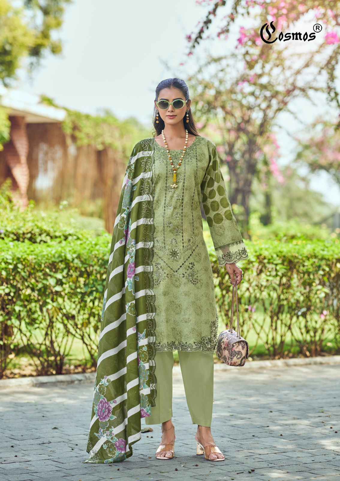 Cosmos Bin Saeed Premium Vol 2 Cotton Dress Material Wholesale Price ( 6 pcs Catalogue )