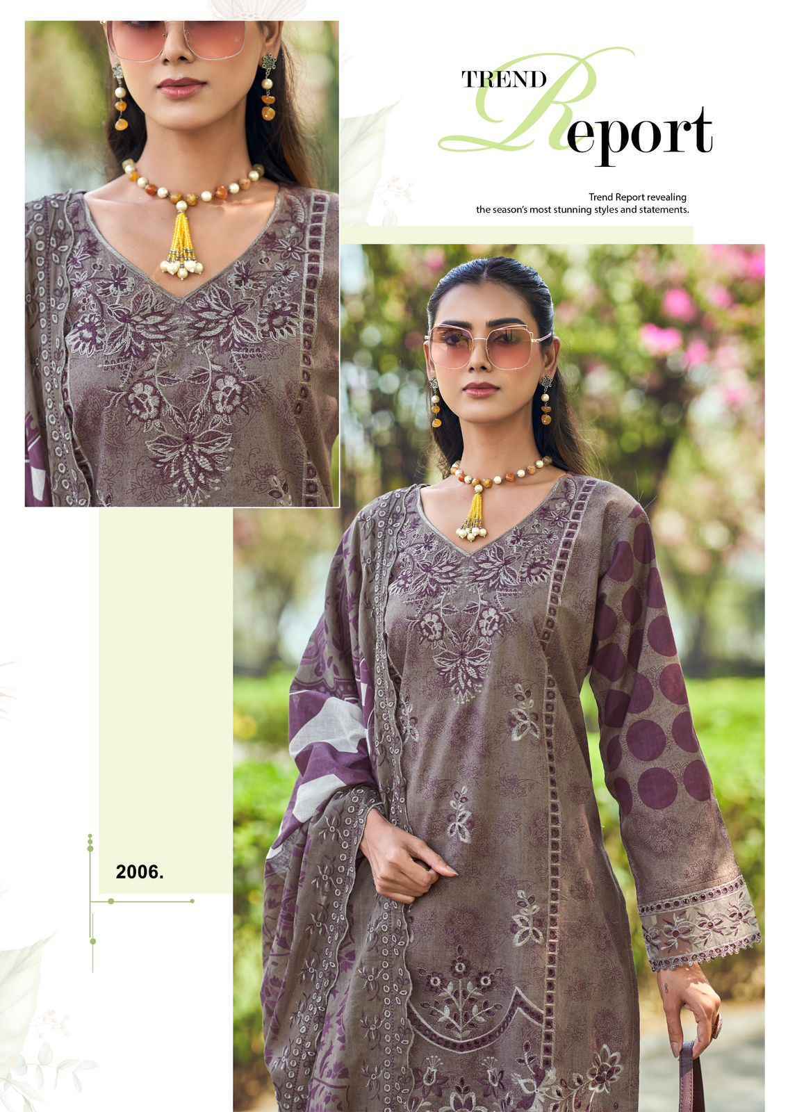 Cosmos Bin Saeed Premium Vol 2 Cotton Dress Material Wholesale Price ( 6 pcs Catalogue )