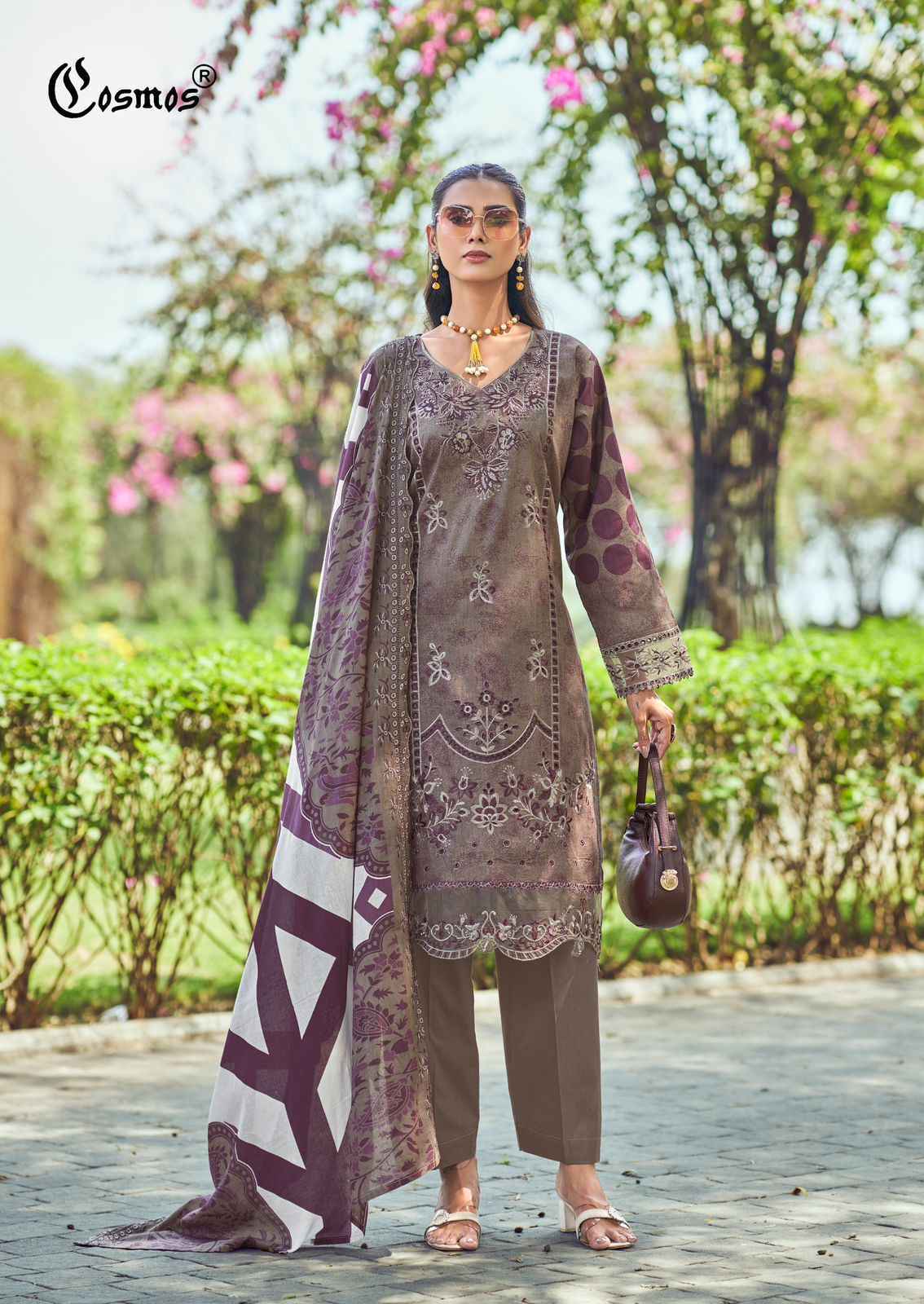 Cosmos Bin Saeed Premium Vol 2 Cotton Dress Material Wholesale Price ( 6 pcs Catalogue )