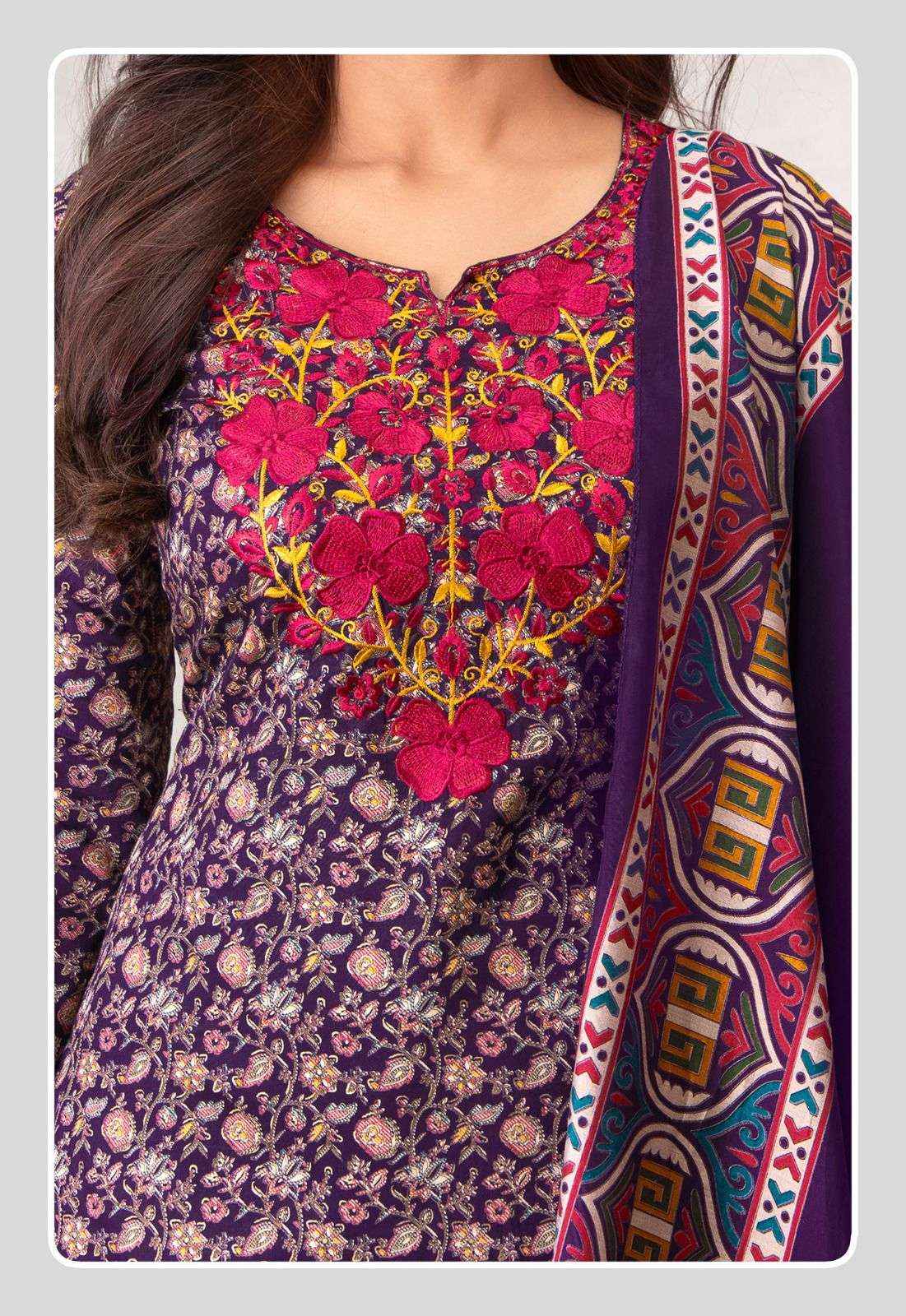 Deeptex Prints Mausami Vol 2 Heavy Jam Satin Dress Material Wholesale Price ( 8 Pcs Catalogue )