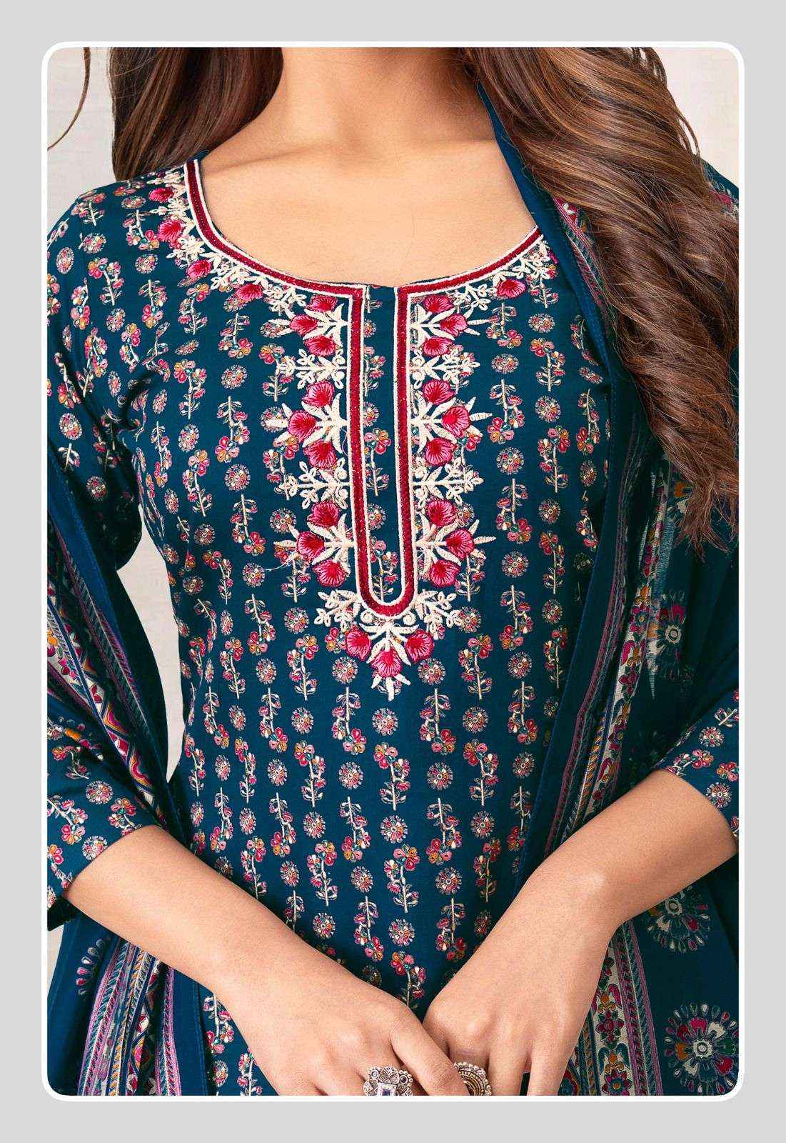 Deeptex Prints Mausami Vol 2 Heavy Jam Satin Dress Material Wholesale Price ( 8 Pcs Catalogue )