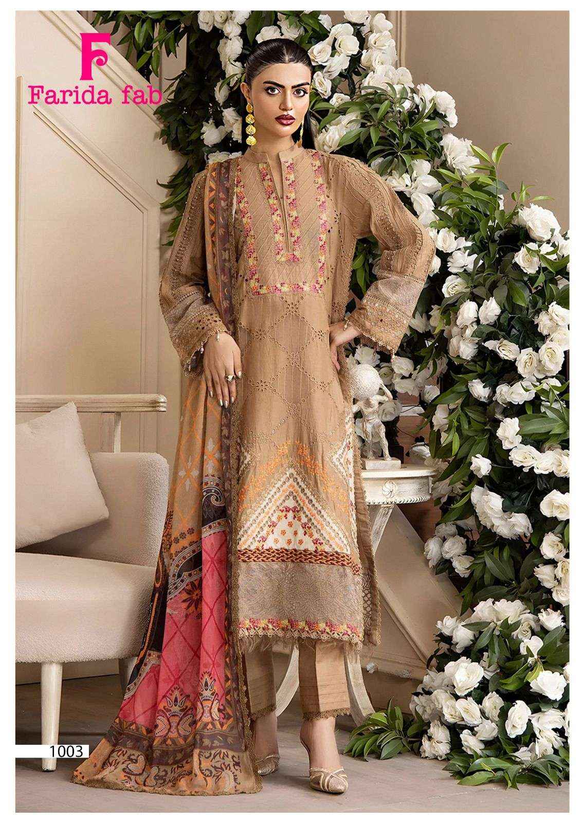 Farida Fab Parian Dream Vol 22 Designer Printed Cotton Dress Material Wholesale Collection ( 6 Pcs Catalog )
